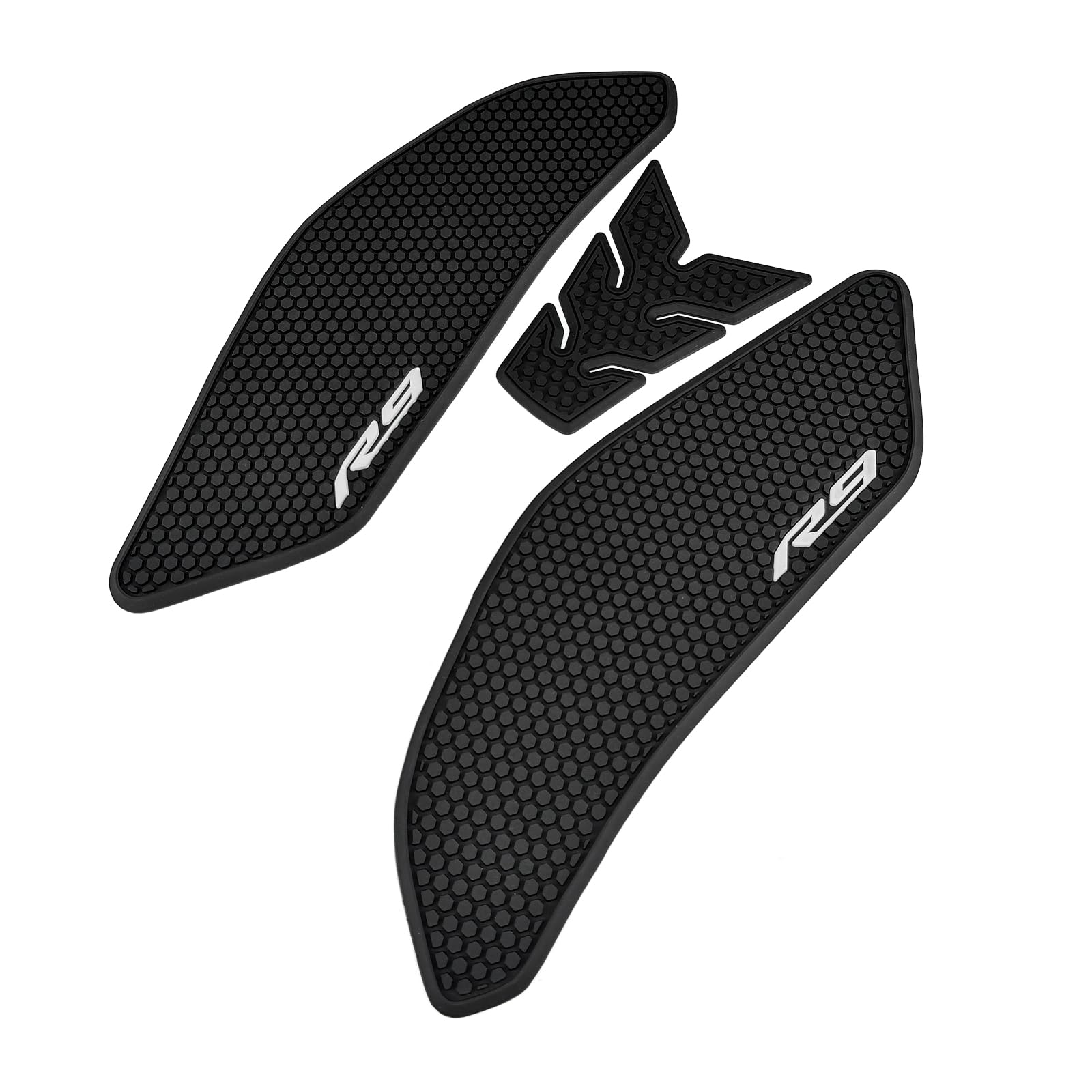 Yemanren-KK for Yamaha YZF-R9 2025- Fuel Tank Pads YZF R9 Rubber Anti-Slip Traction Stickers Decals Accessories (Set)
