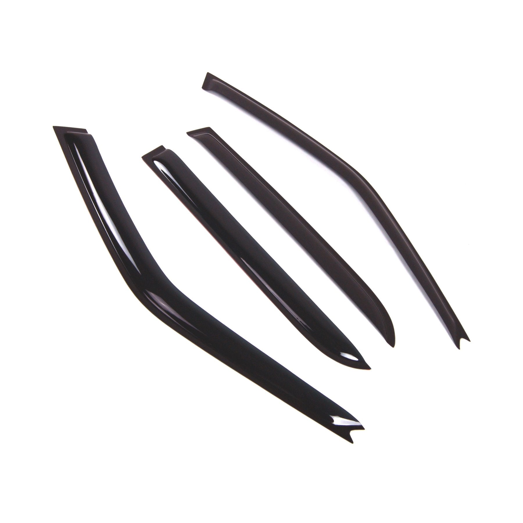 Car Window Rain Guard | Outside Mount Visors Auto Side Window Deflectors | Windows Visor Rain Shields Compatible With 1988-1991