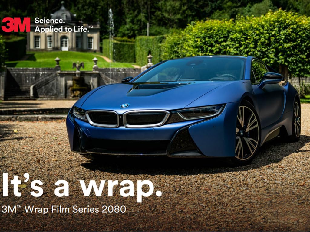 3M 2080 G16 Gloss Light Green (5Ft X 24Ft) Vinyl Wrap Film Sheet With Air-Release For Cars, Trucks & More (120Sq Ft Roll)