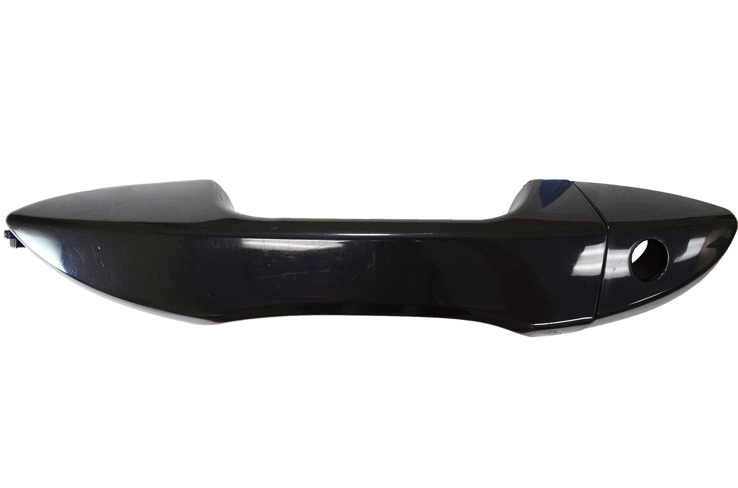 PT Auto Warehouse TO-3289S-FL - Outside Exterior Outer Door Handle, Smooth Black - Driver Side Front