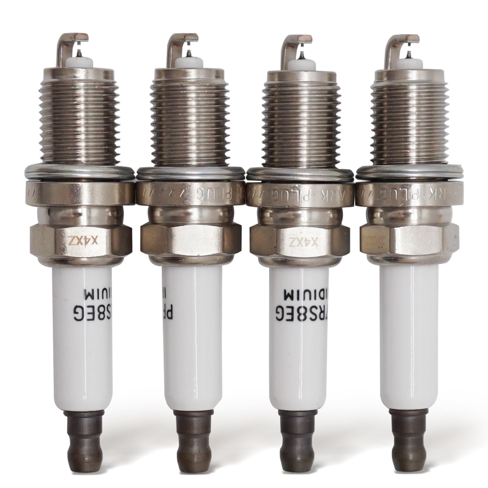 Double Iridium Spark Plug Compatible with AUDI A3 A4 A5 A6 Q3 Q5 R8 RS5 TT VOLKSWAGEN CC Jetta Golf Passat Tiguan Chevy Cruze So