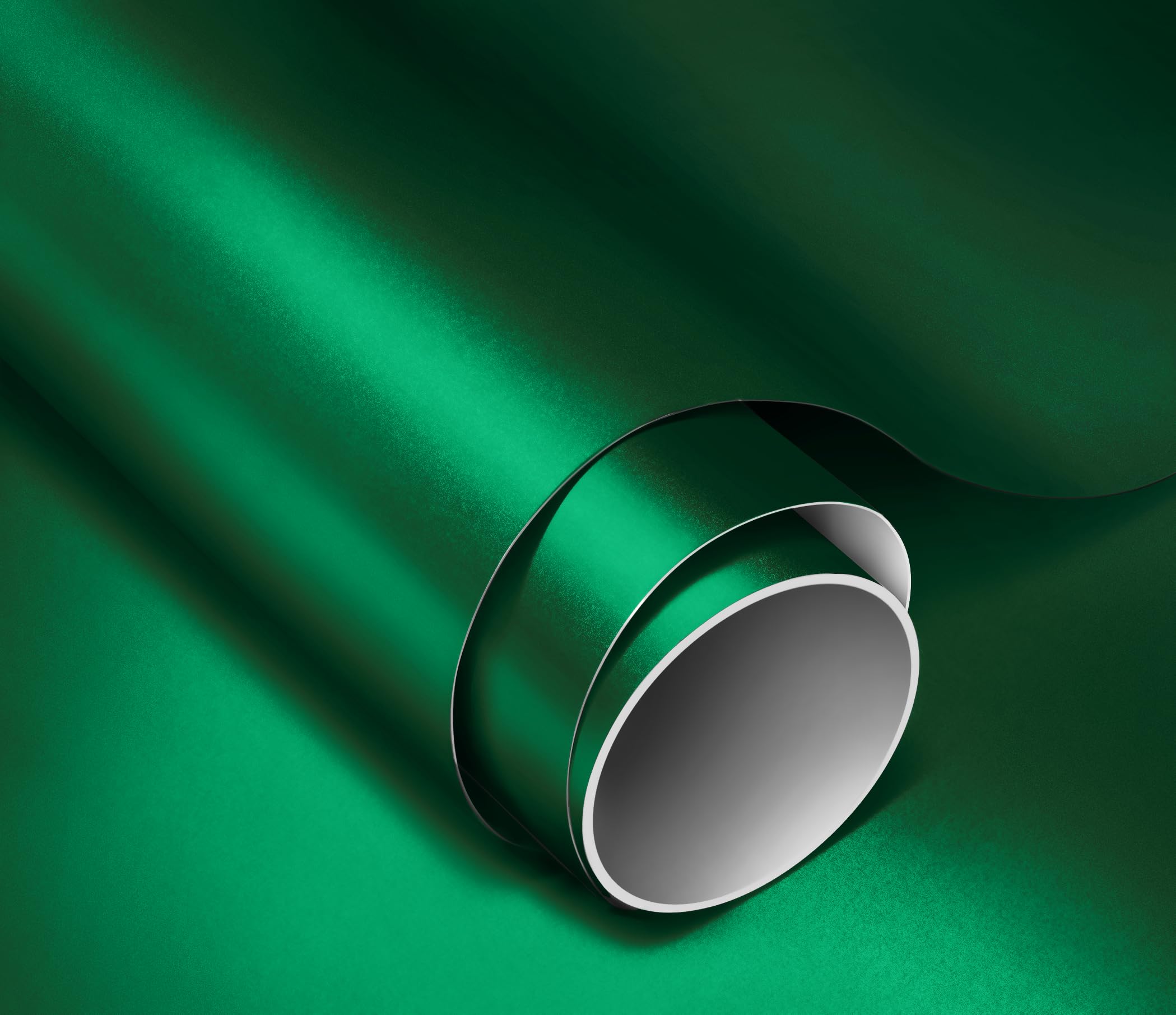 Colorfusion Ppf By Vvivid, Satin Chrome Stealth Green Dry Apply Ppf Vinyl Car Wrap Roll 6Ft X 5Ft