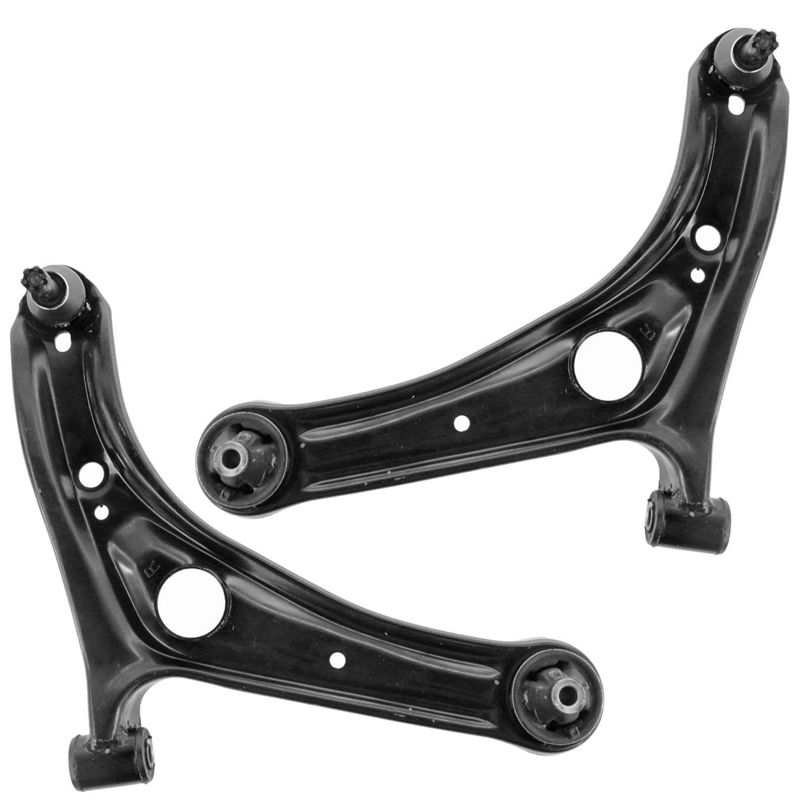 Trq Front Lower Control Arm With Ball Joint Set Compatible With 2000-2003 Toyota Echo