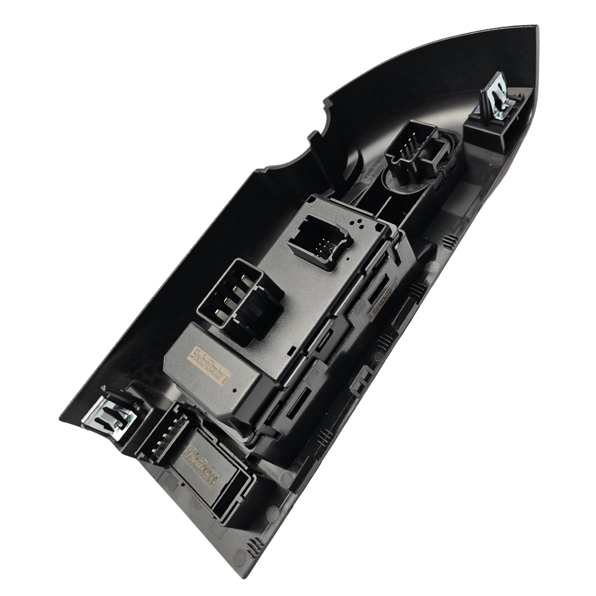 SWITCHDOCTOR Window Master Switch Bezel & Lock Assembly for 2007-2009 Chevy Silverado/GMC Sierra, Black, Crew/Extended Cab