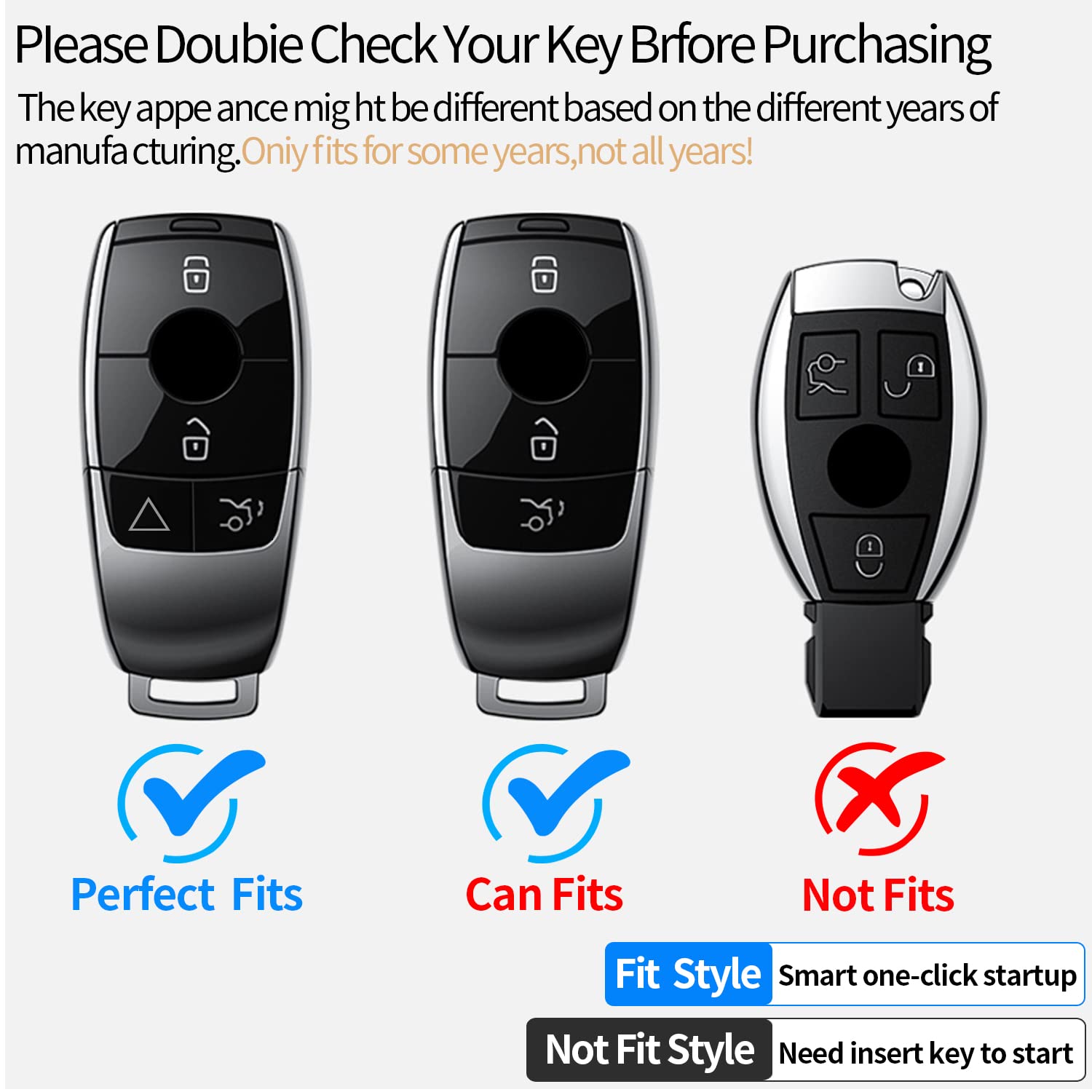 Compatible With Mercedes Benz Key Fob Cover With Keychain,Soft Tpu 360 Degree Protection Key Shell Case For 2019-2021 A-Class C-Class G-Class 2017-2020 E-Class S-Class (Pink)
