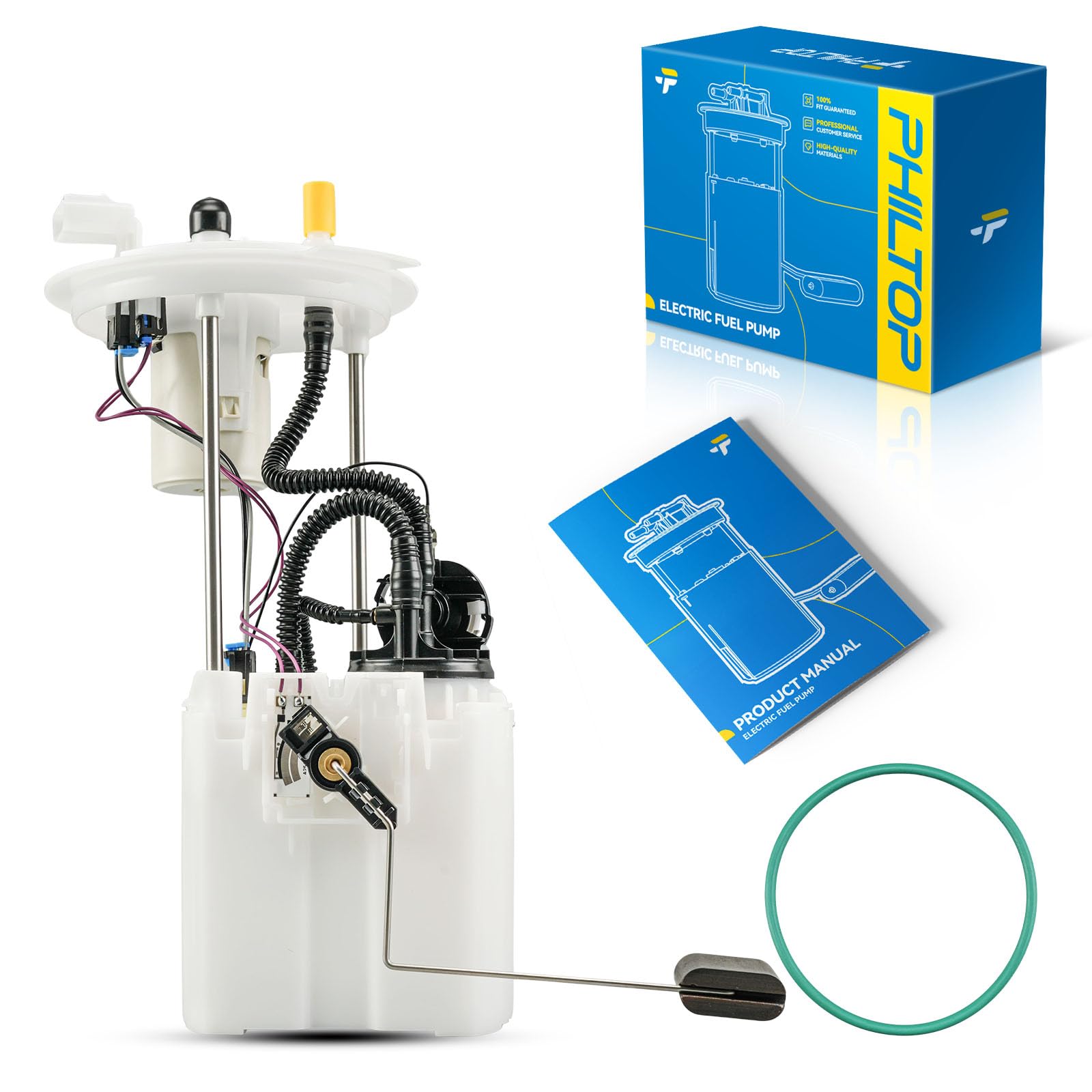 PHILTOP FG1323 Electric Fuel Pump Assembly Fit for Expedition 2010-2014 5.4L, Navigator 2010-2014 5.4L, Electric Fuel Pump Modul