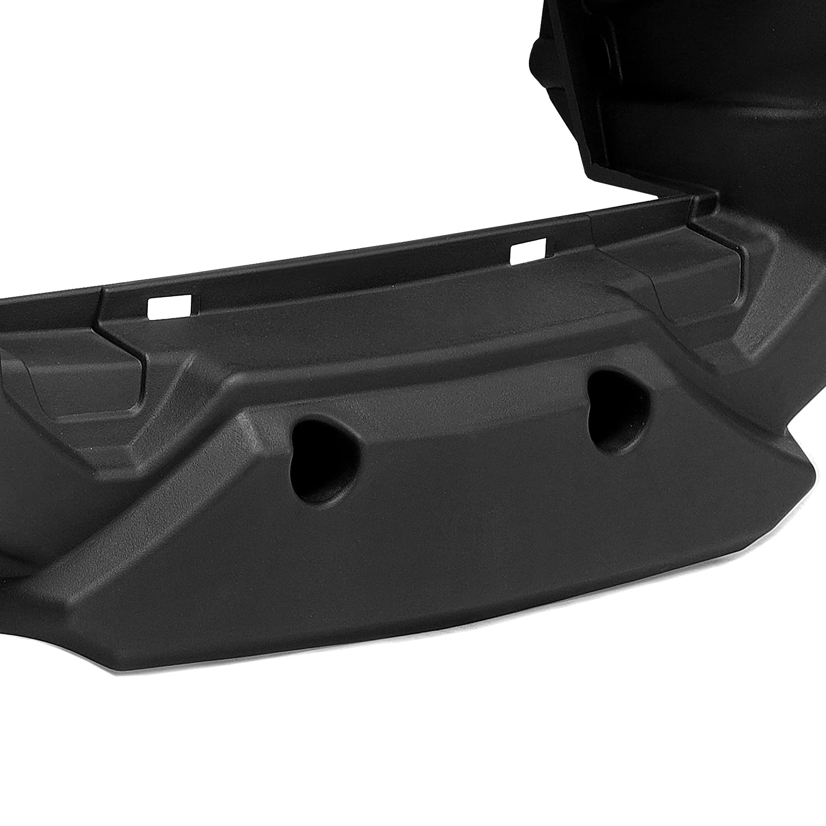 HECASA Front Bumper Brush Guard for 2006-2010 Polaris Sportsman ATV, Black, Model MO-314, Durable Plastic Construction