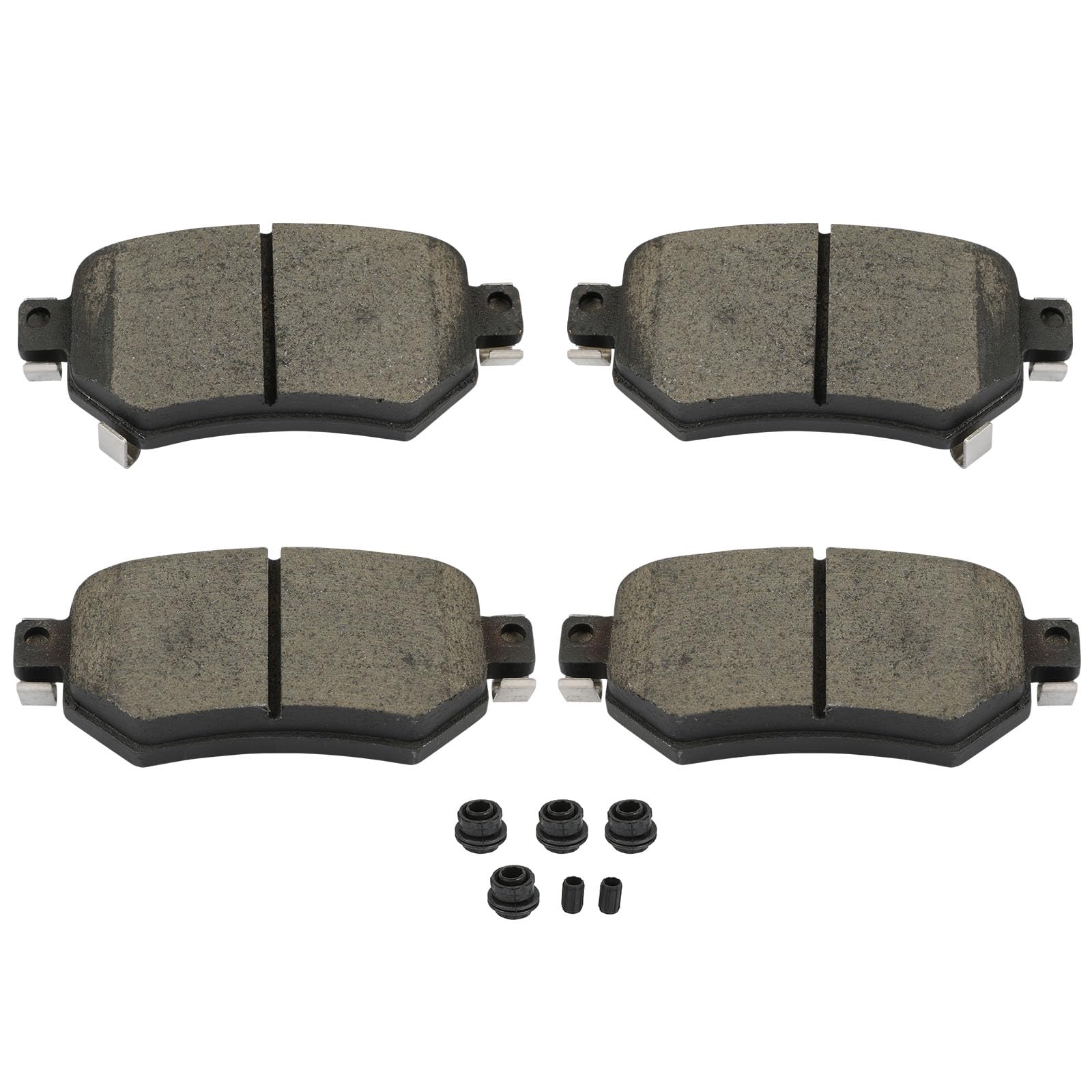 Scitoo D1874 Ceramic Brake Pads Sets Rear W/Hardware Replacement For Mazda For 6 2016 2017 2018 2019 2020 2021