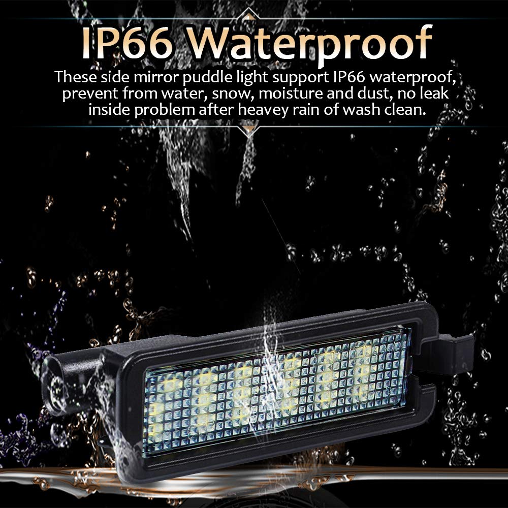 D-Lumina Led License Plate Light Tag Lamp Assembly Compatible With 2015-2023 Dodge Charger Challenger Chrysler 300 Pacifica And
