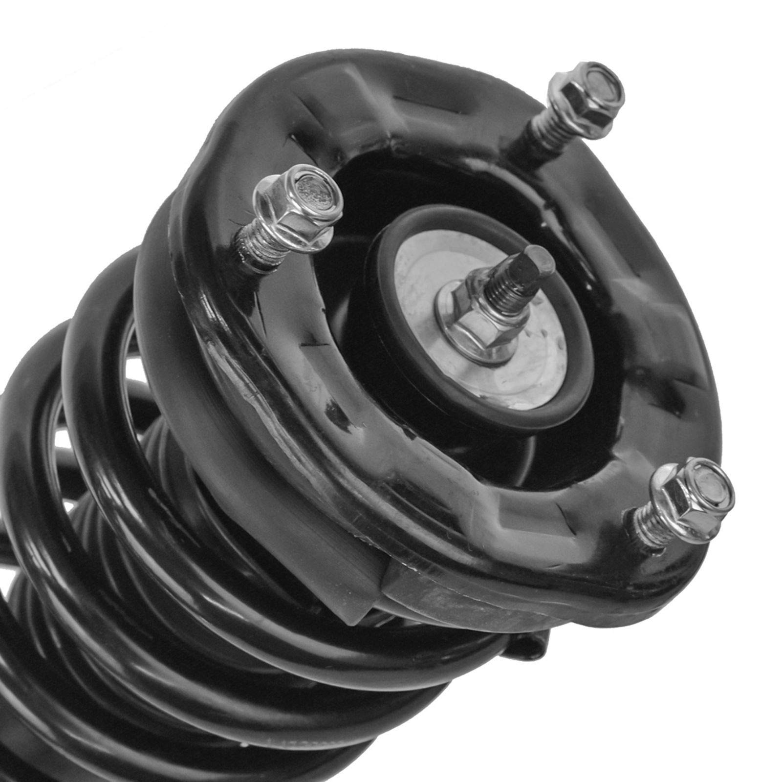 Trq Front Strut & Coil Spring Assembly Set Driver & Passenger Sides Compatible With 00-05 Hyundai Sonata 01-06 Kia Optima