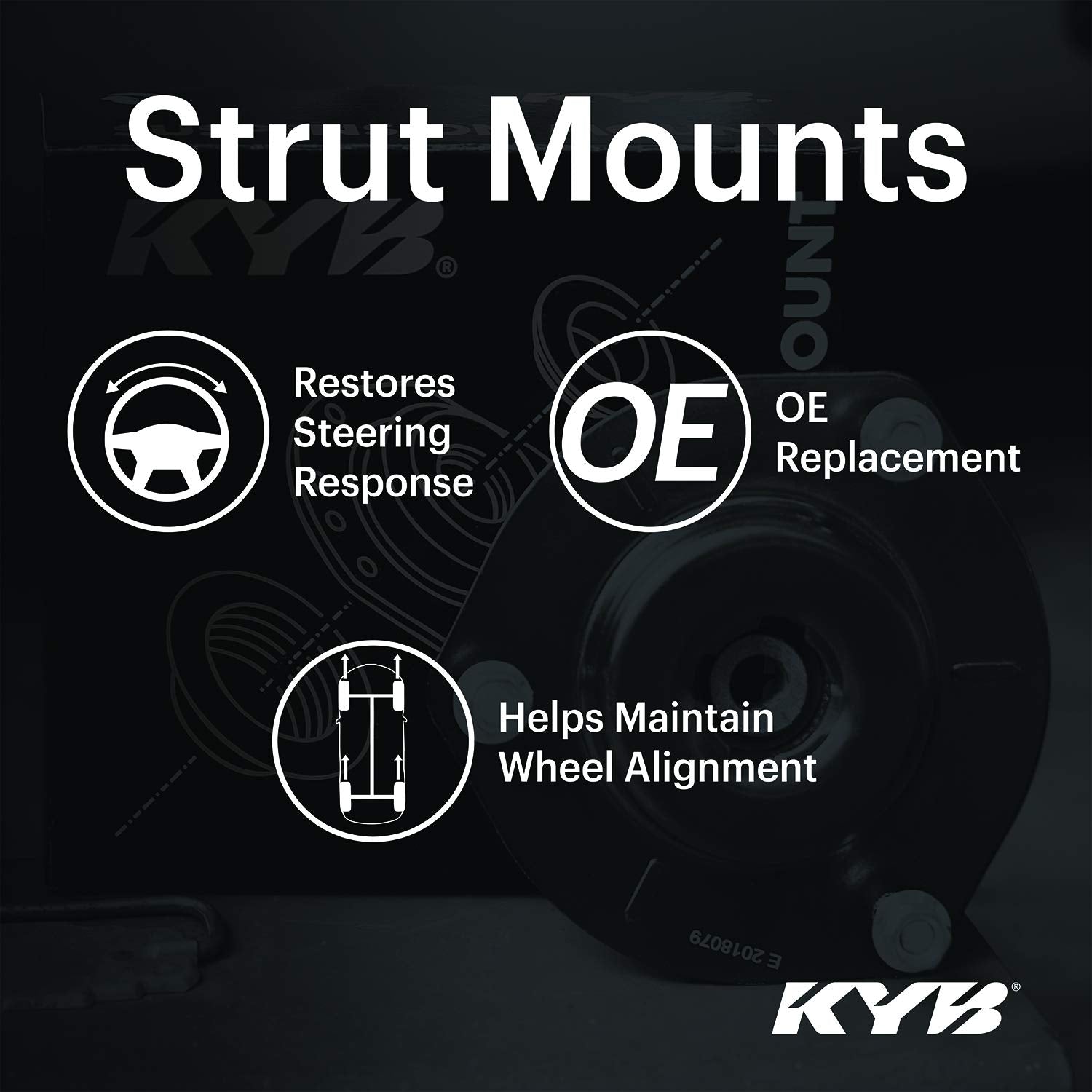 Kyb Sm5850 Strut Mount Mounting Component, 1 Pack