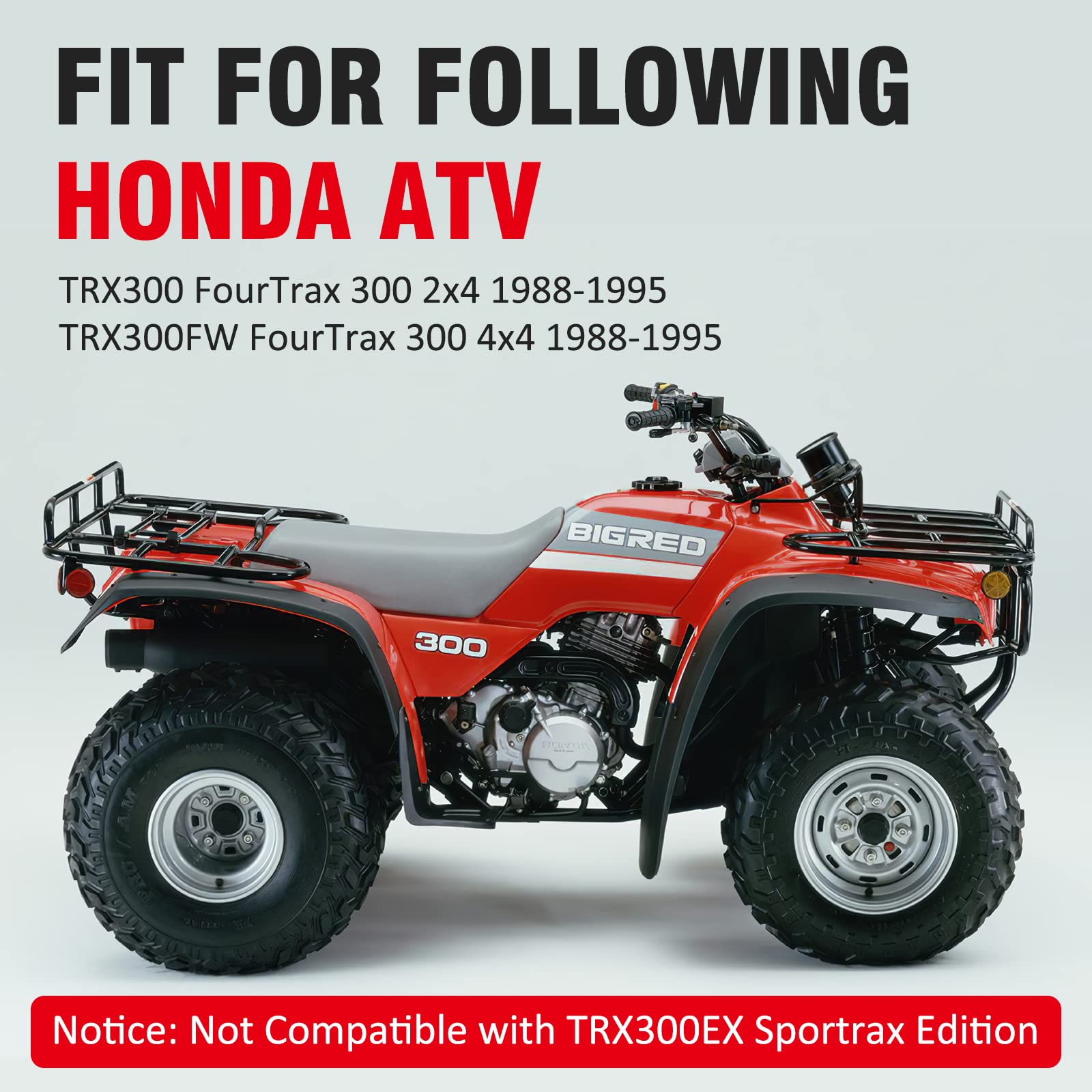 Compatible With Honda Fourtrax 300 Trx300 Start Stop Switch Button Left Handlebar Headlight Light Kill Control Switch,Oem# 35200