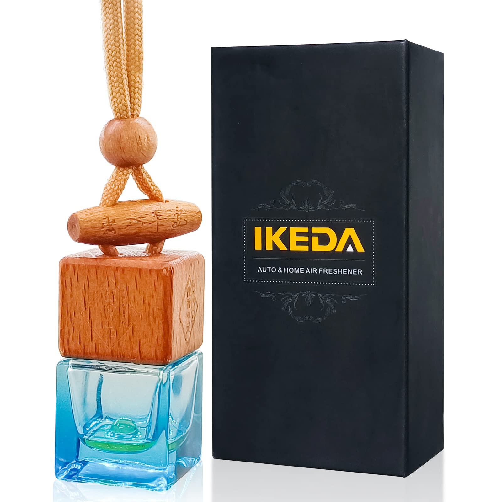 Ikeda Fragrance Car Air Freshener | 8Ml Automotive Scents | 45-Days Long-Lasting Keep Fragrance | Automobile Hanging Diffuser Bo