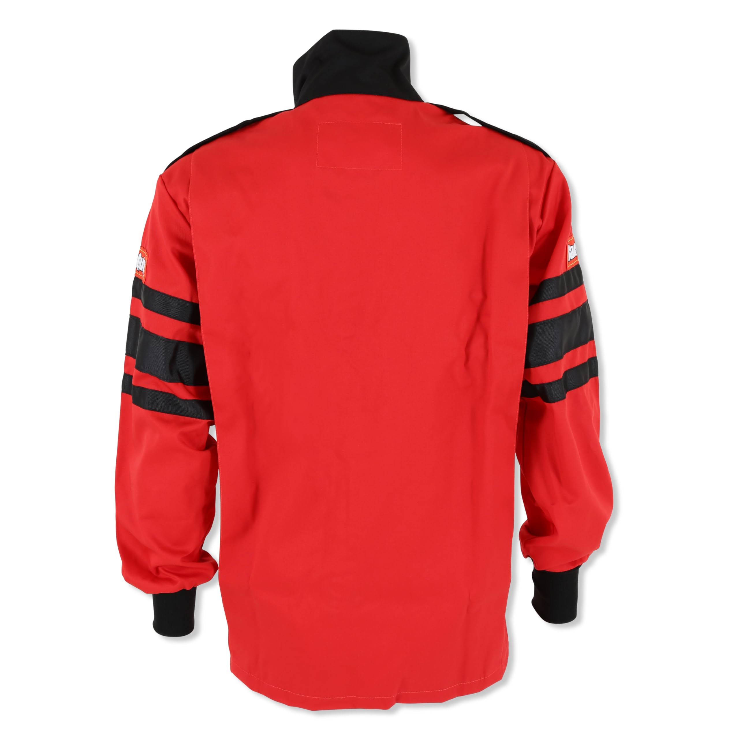 Racequip 111012Rqp 110 Series Driving Jacket Sfi 3.2A/1 Red/Black Stripe Small
