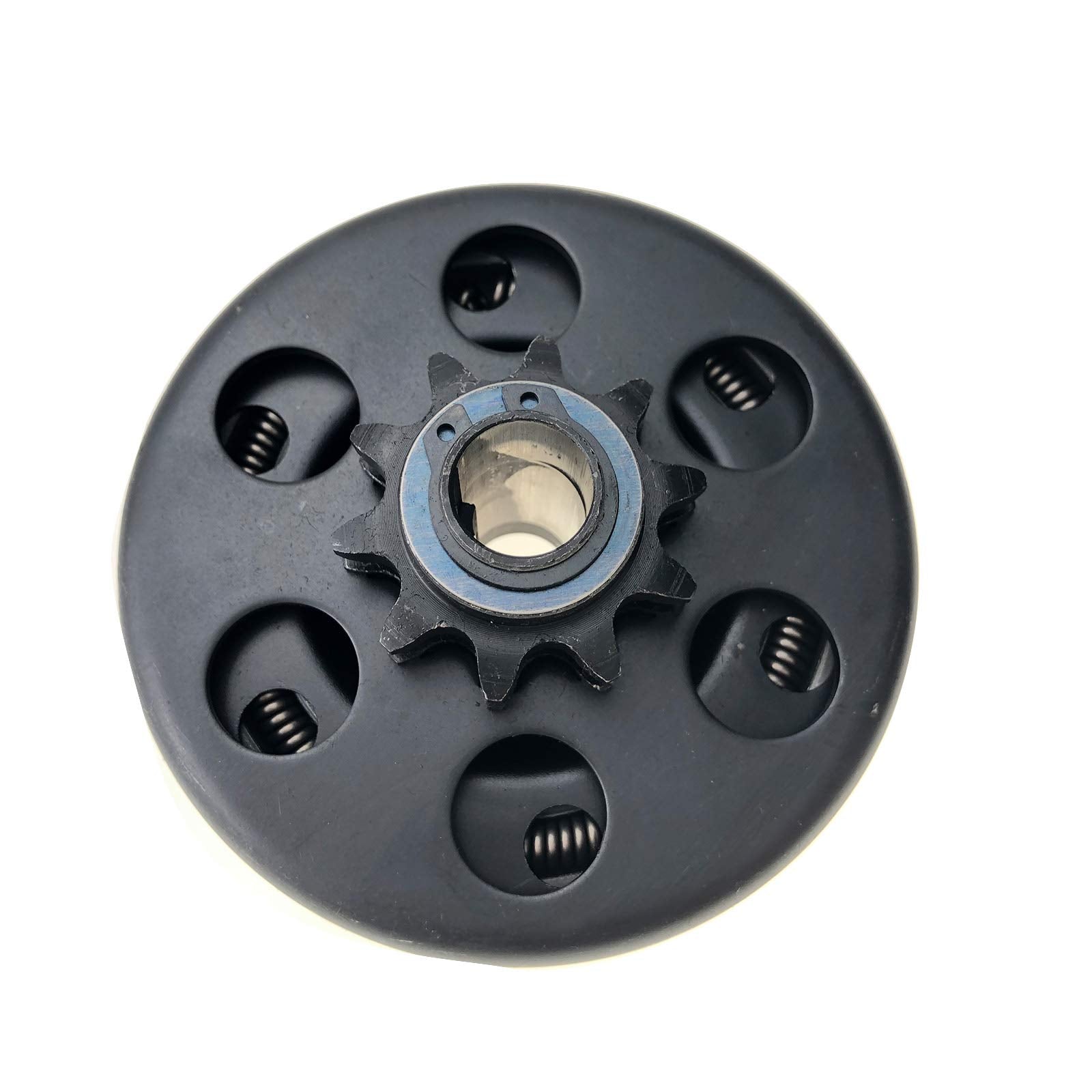 caqeg Centrifugal Clutch 5/8" Bore 10 Tooth for #40/41/420 Chain Sprocket - Fits Go-Karts, Mini Bikes, Lawnmowers,