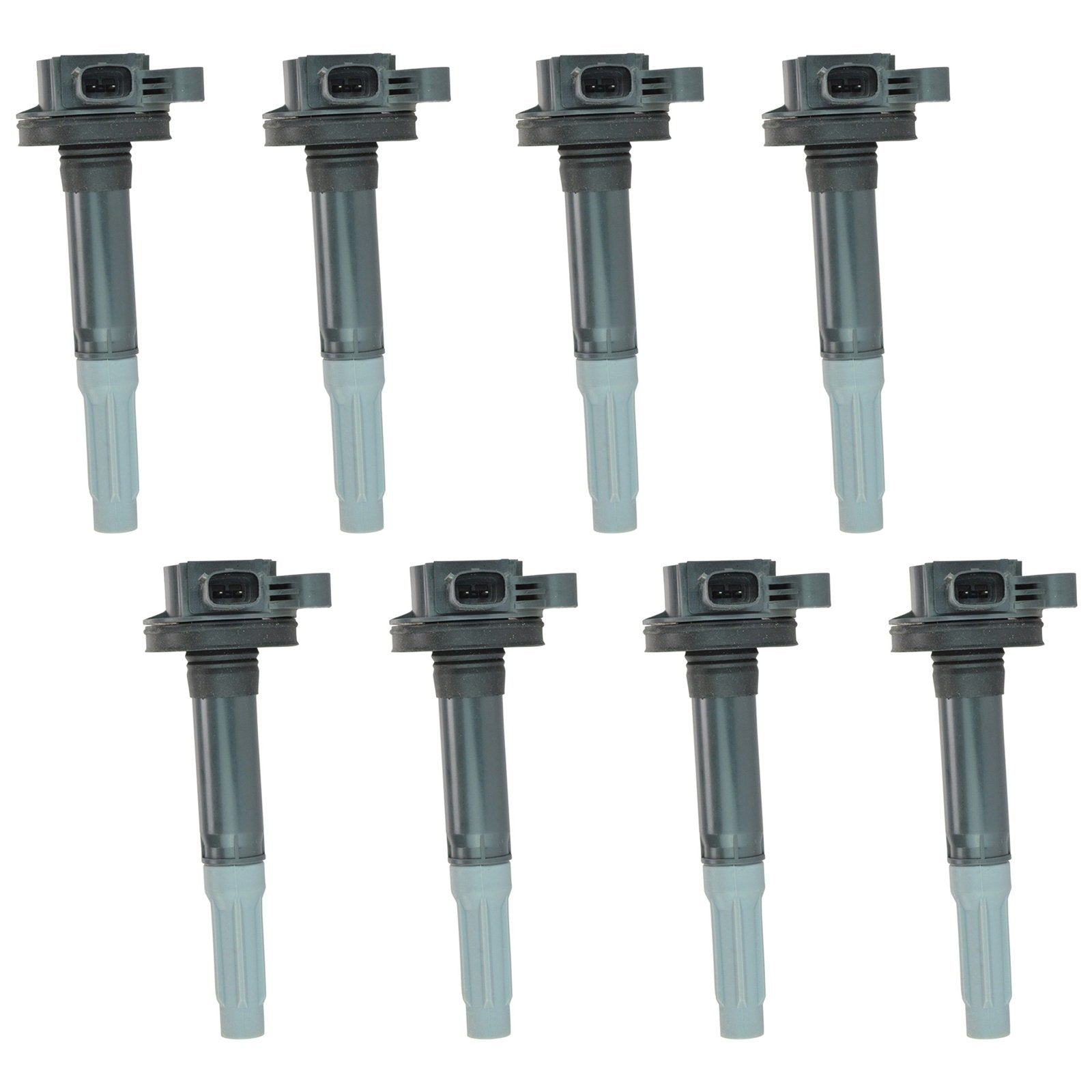 Trq Ignition Coil Set Compatible With 2011-2016 Ford F-150 2011-2015 Mustang