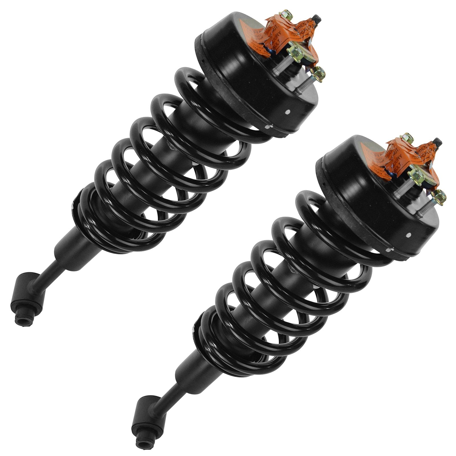 Trq Front Strut & Coil Spring Assembly Set Driver & Passenger Sides Compatible With 04-05 Ford Explorer Mercury Mountaineer