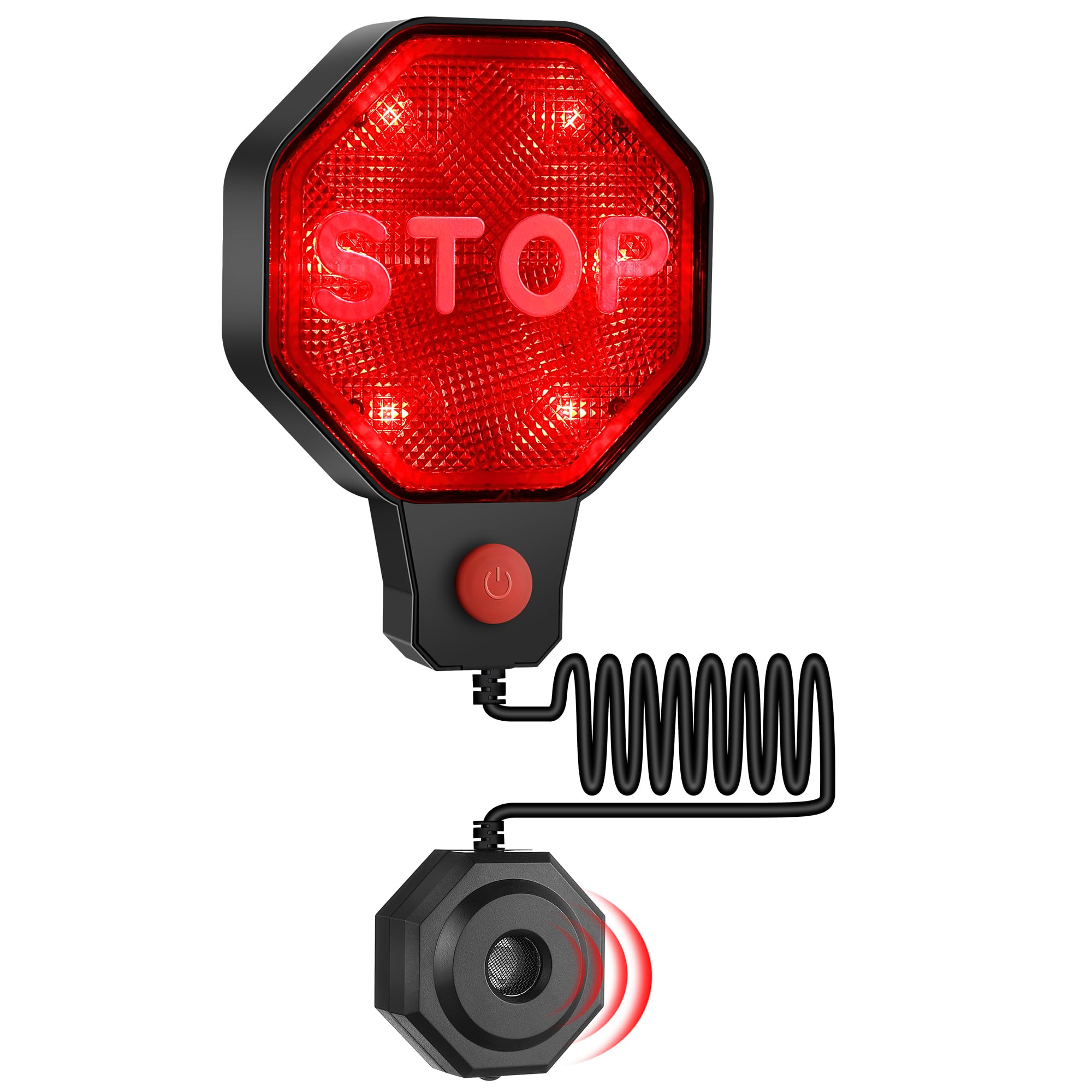 1 Pack Adjustable Garage Parking Sensor with LED Display - No-Drill Parking Aid for Cars, SUVs & Pickups, Set Stop Distance 6-6 