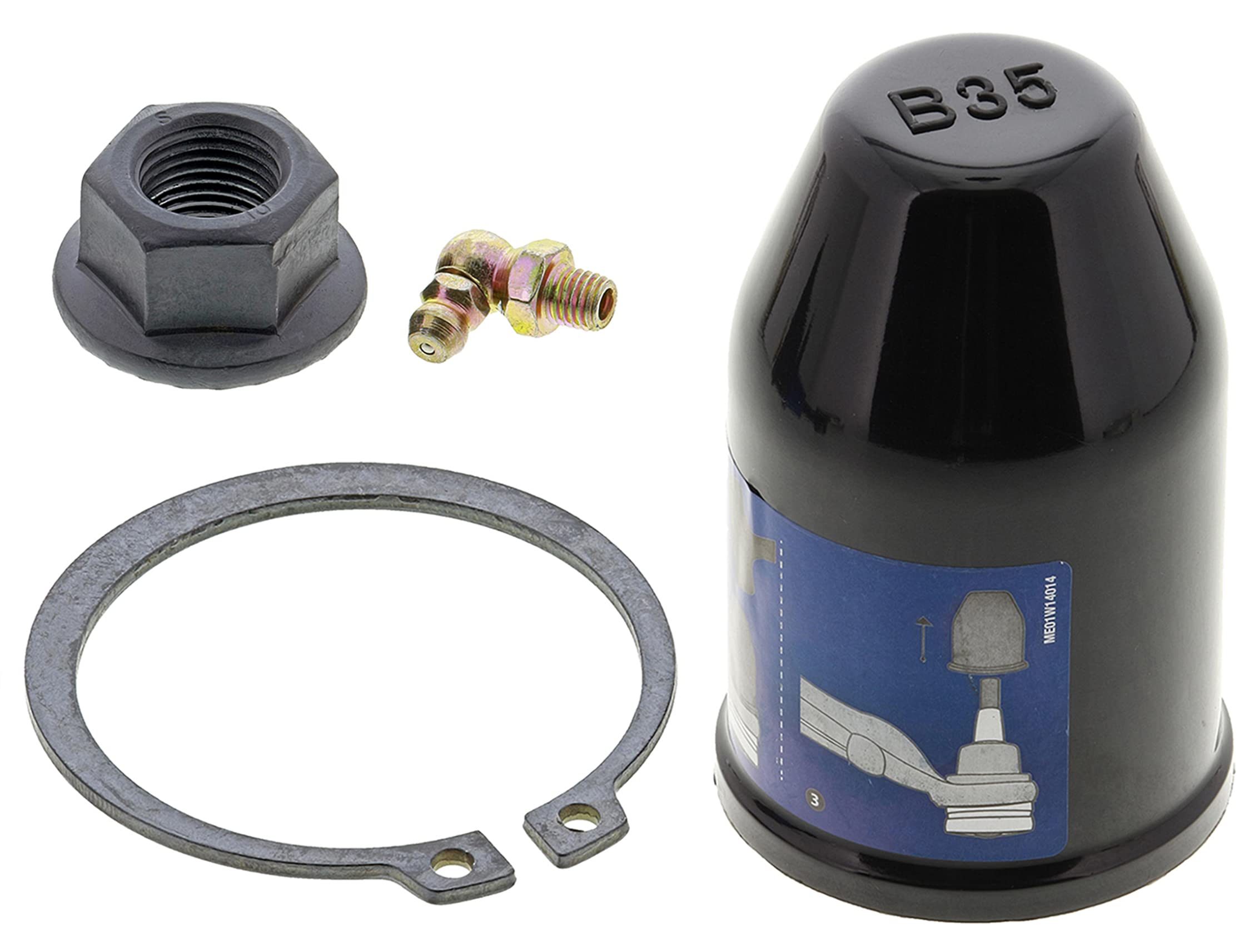 Mevotech Supreme Ball Joints - Compatible With Chevrolet Express 2500 2003-2021, Express 3500 2003-2021, Express 4500 2009-2019,
