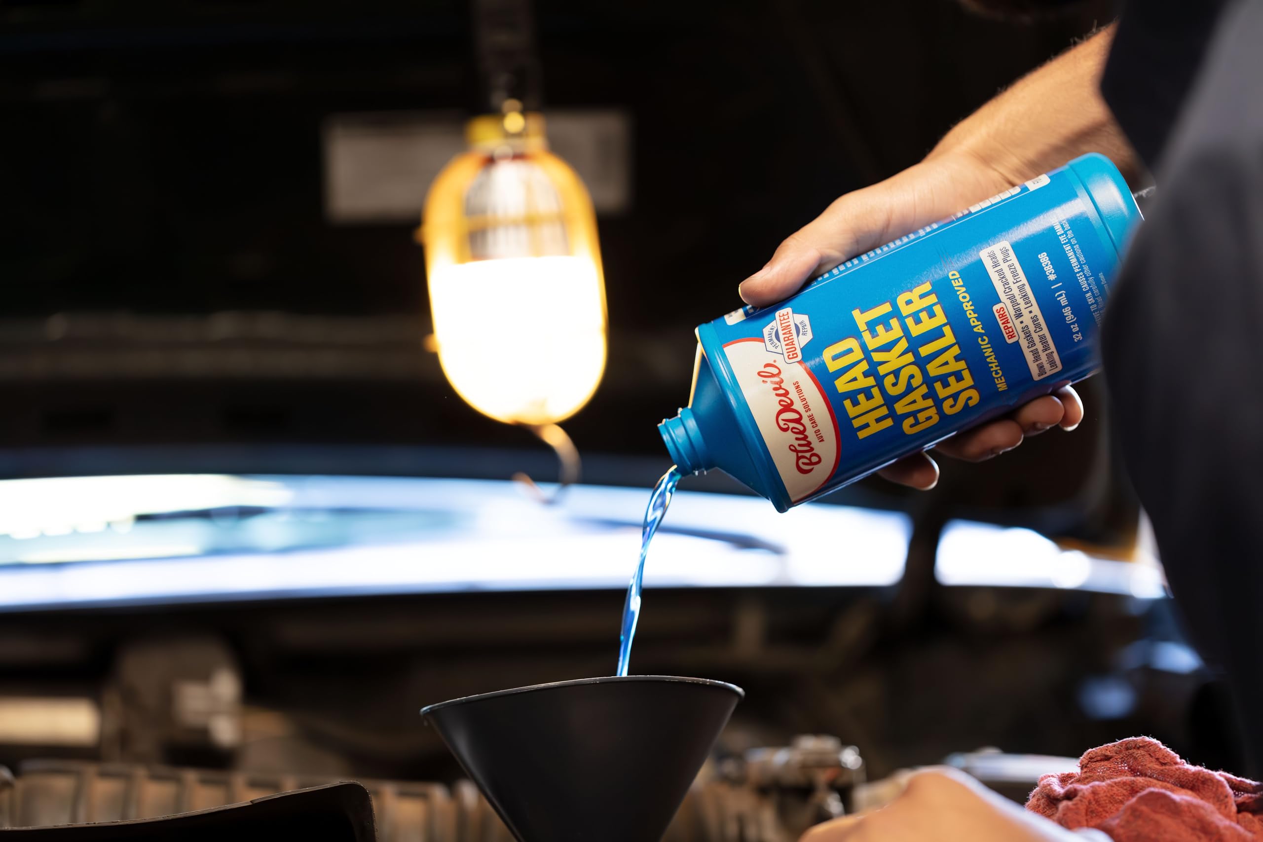 Bluedevil Products 38386 Head Gasket Sealer - 1 Quart (Pack Of 6)