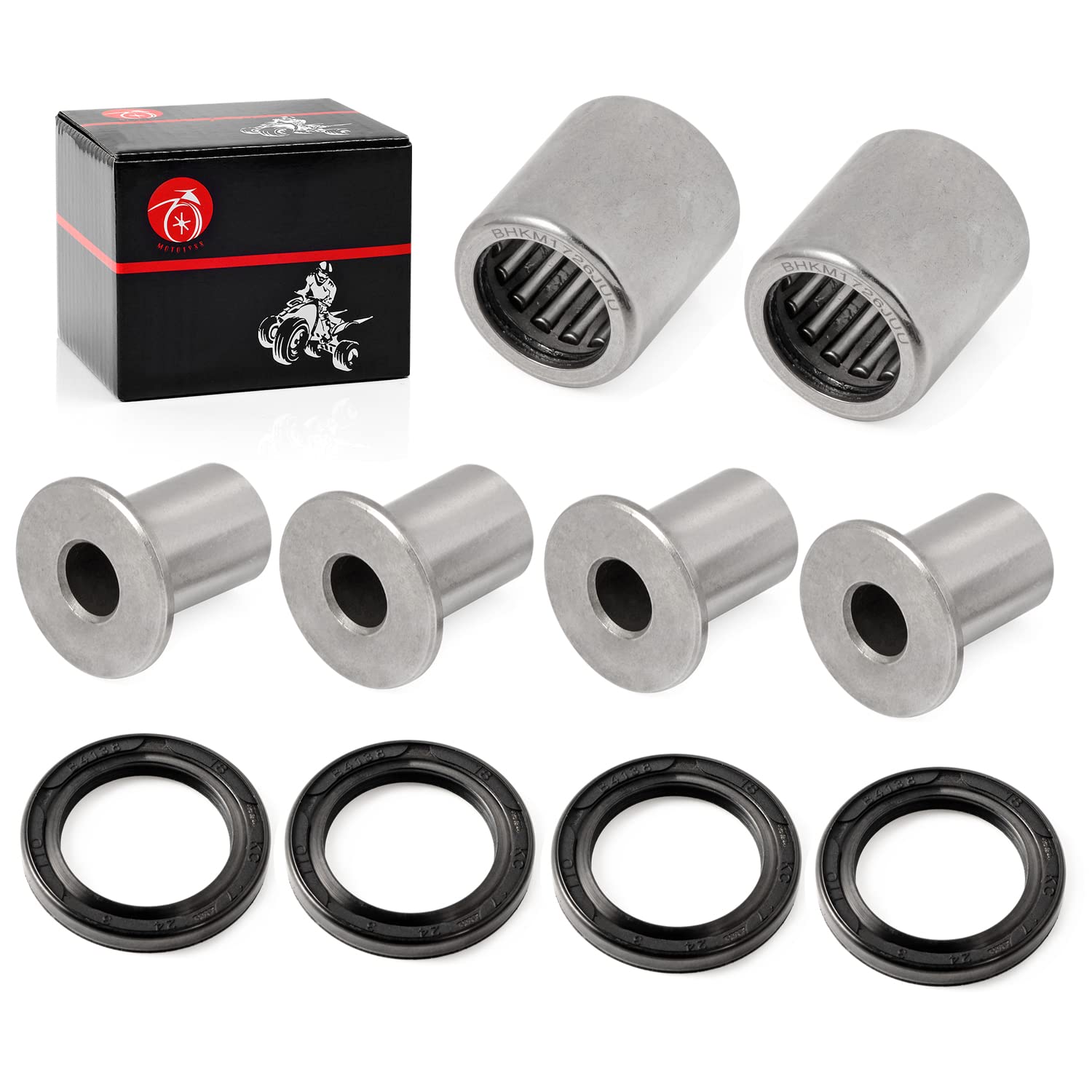 50-1014 Front Upper A Arm Bushings Bearing Seal For Kawasaki Kfx400 For Arctic Cat 400 Dvx For Suzuki Quadsport Z400 Ltz400 Ltz