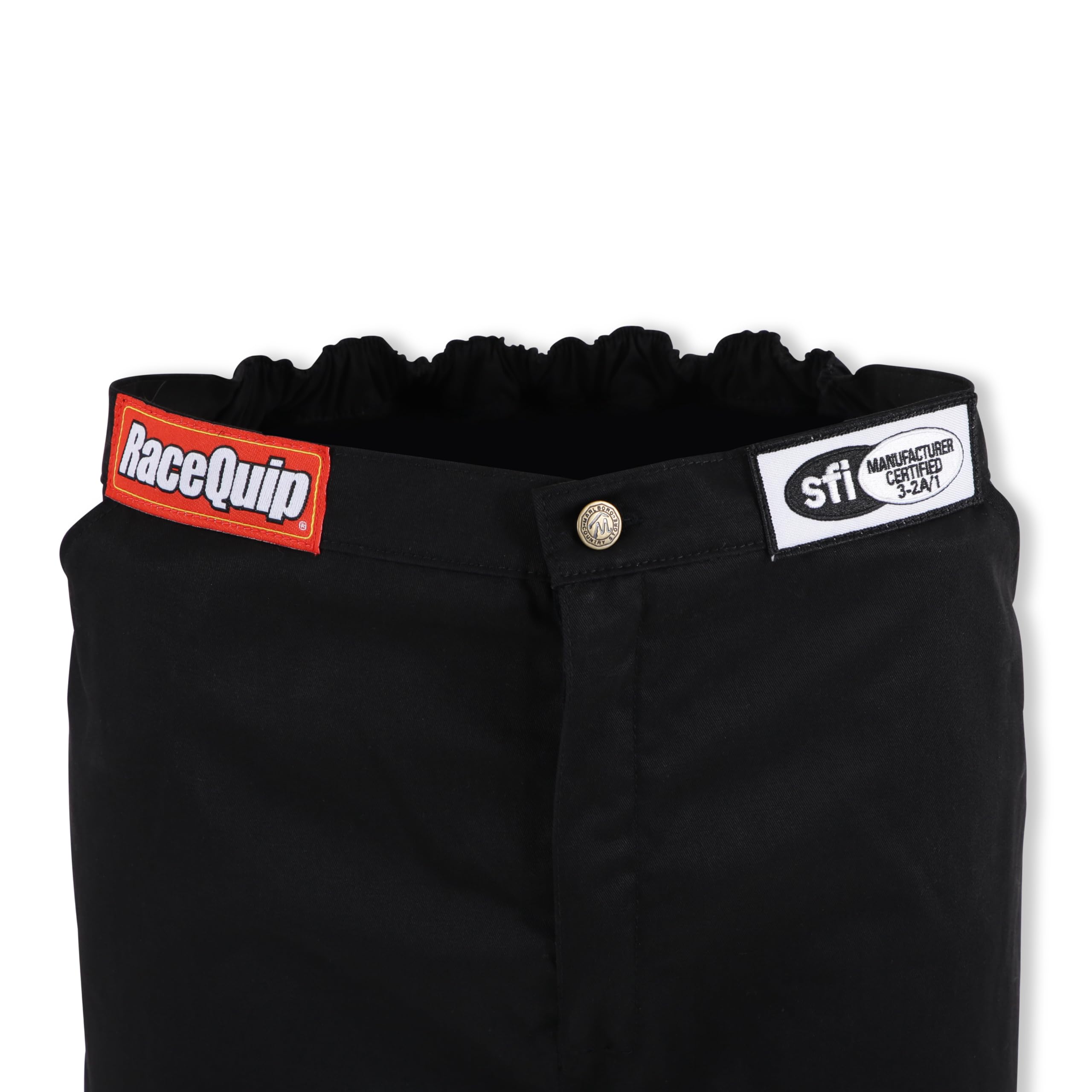 RaceQuip 112004RQP 110 Series Driving Pants - SFI 3.2A/1 - Black - Medium-Tall