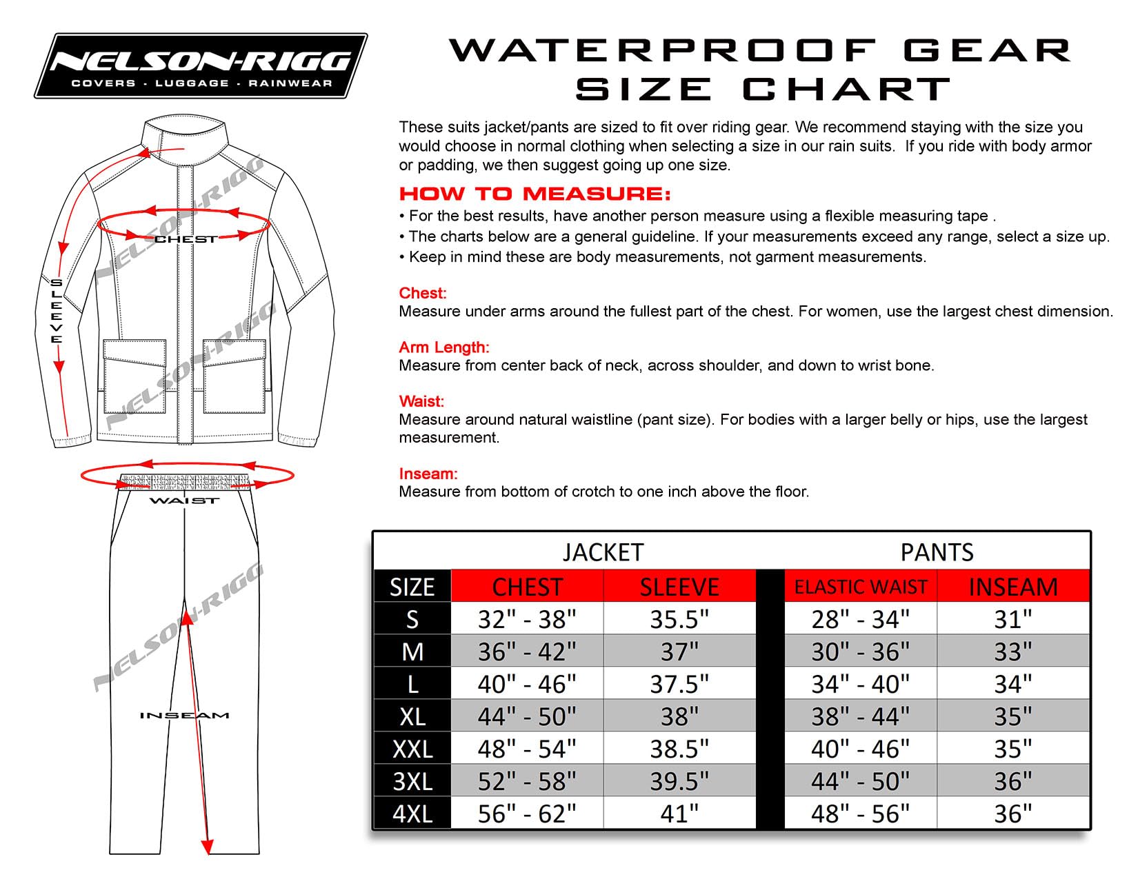 Nelson Rigg Solo Storm Rain Jacket, Waterproof, Breathable, And Packable, Black, Small