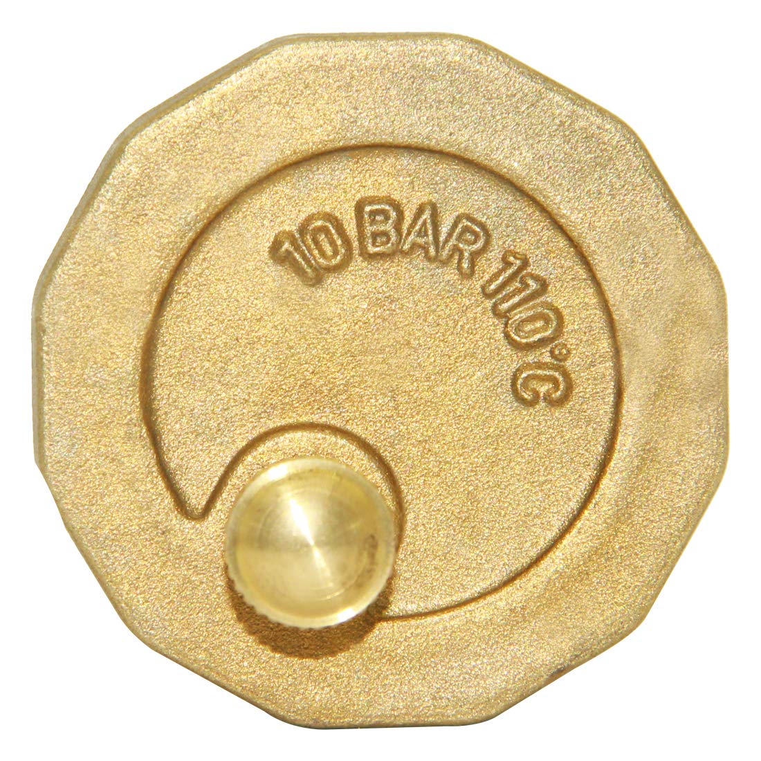 Beduan Brass 10500-Ve Automatic Float Valve, 1/2'' Male Thread Air Release Valve Air Bleeder Valve Vent Valve
