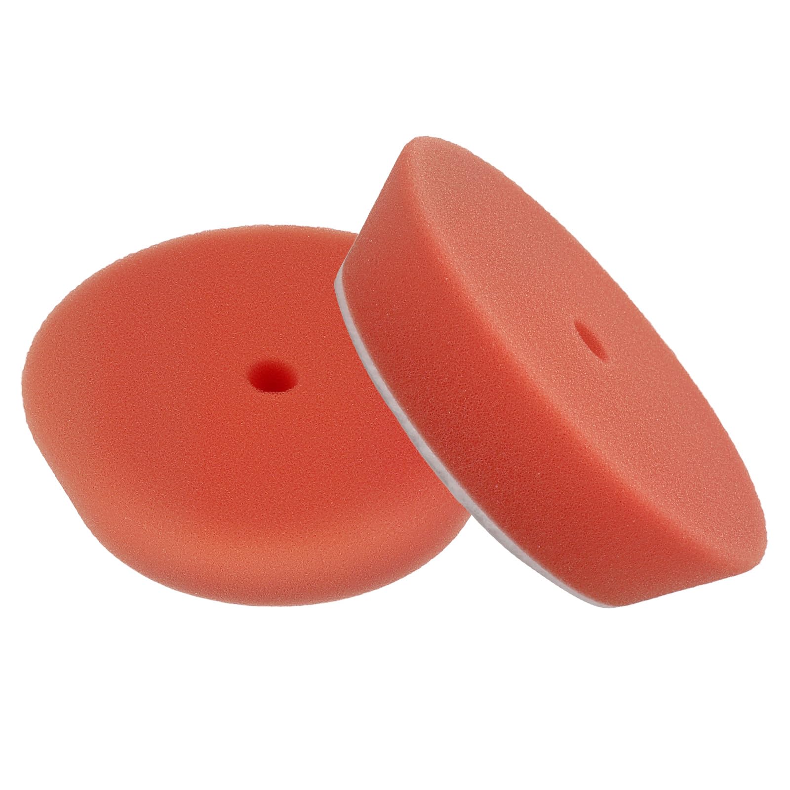 Medium-Cut Foam Polishing Pad, maXpeedingrods 6.5 Face for 6 Backing Plate, Foam Compound Buffing Pads, Hook & Loop Pads for Car