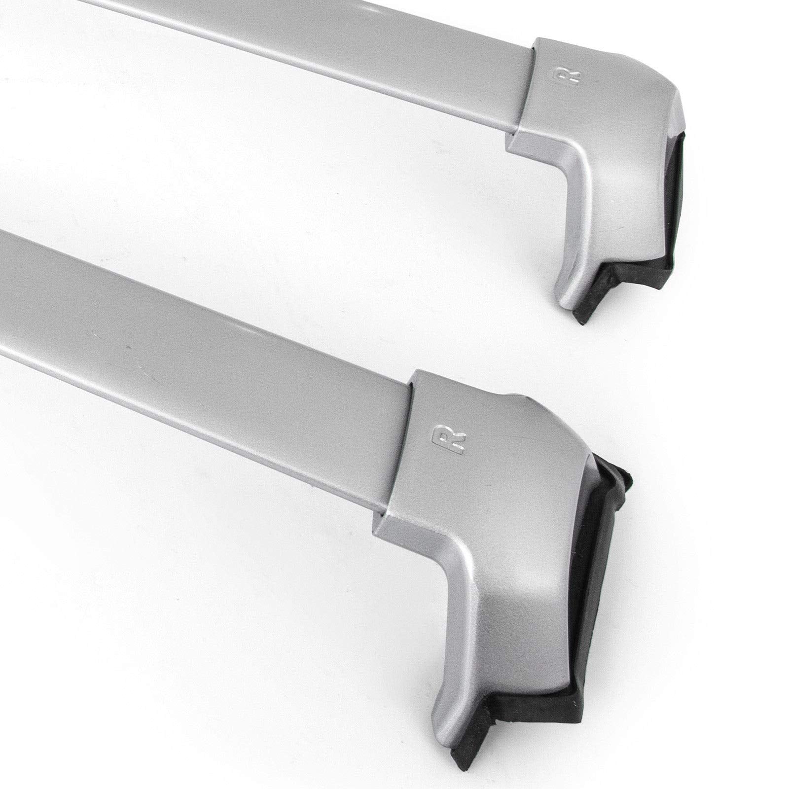 ANTS PART for 2017-2022 Honda CR-V CRV Roof Rack Cross Bars Top Rail Luggage Carrier Pair Set Silver(Need Factory Side Rails)