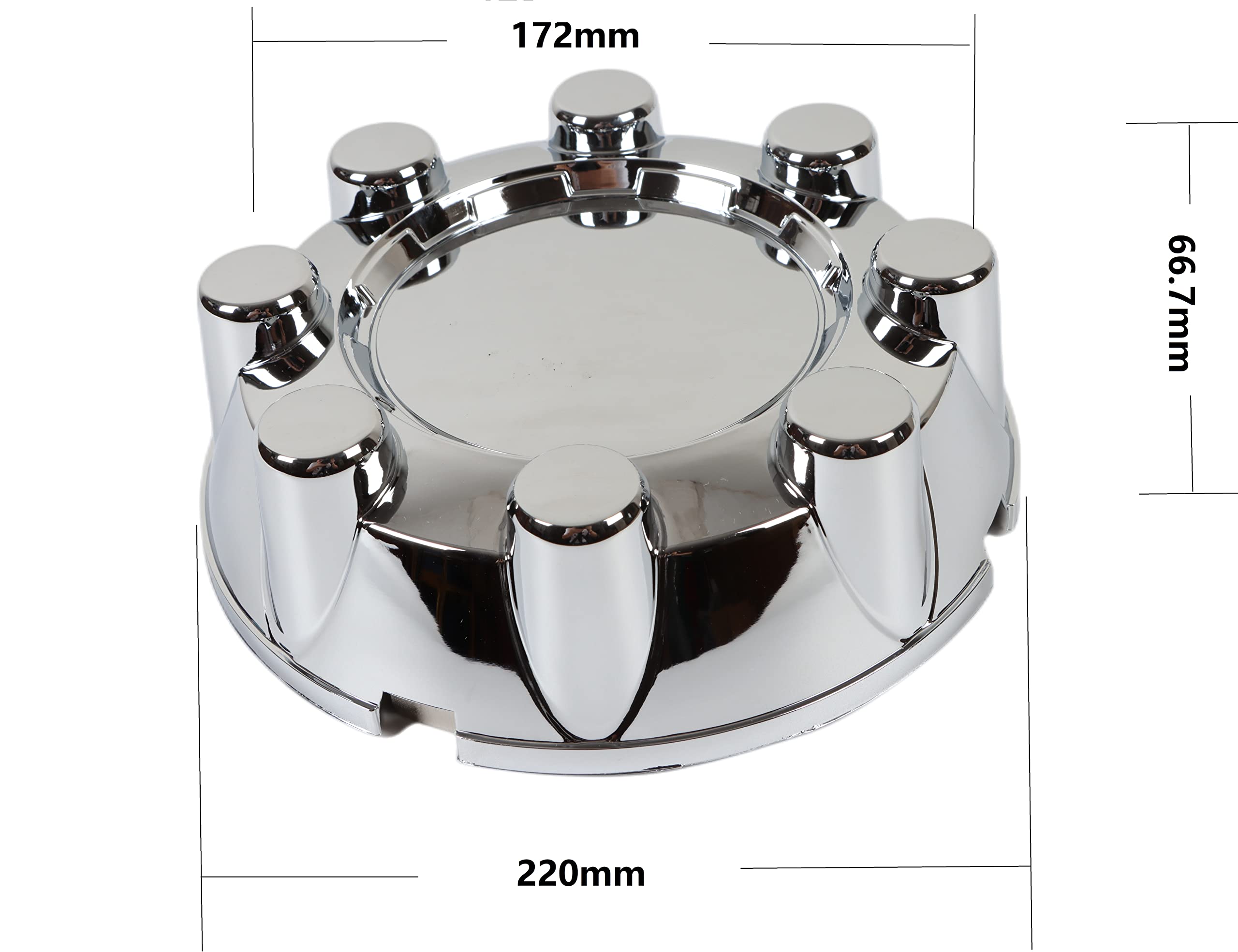 Fit F250 F350 SD 4x4 Chrome Wheel Center Hub Caps 8 Lug Rim Lug Cover Hubs