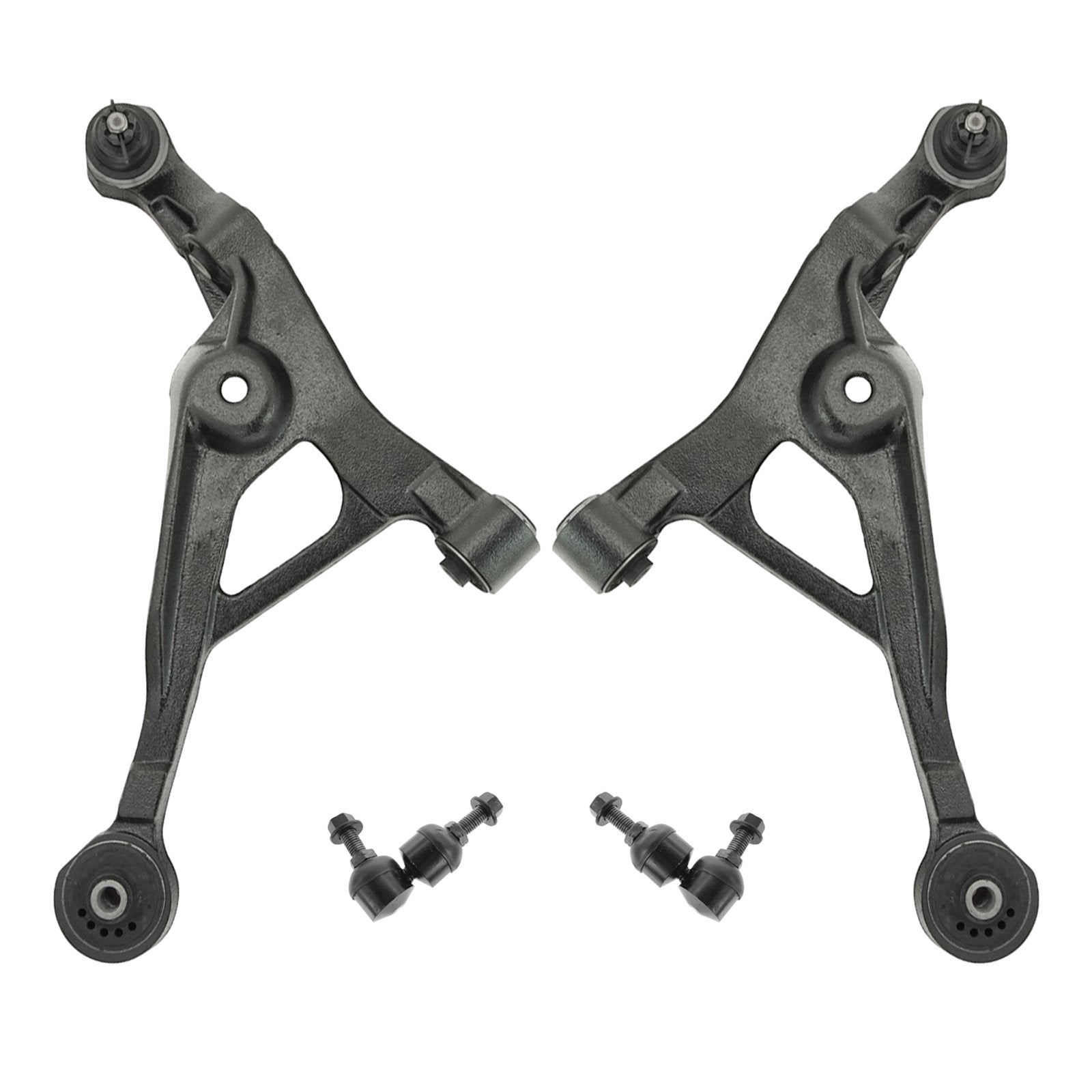 Trq Front Suspension Kit Control Arm With Ball Joint Sway Bar Stabilizer Link Compatible With 1995-2000 Chrysler Cirrus 1996-200