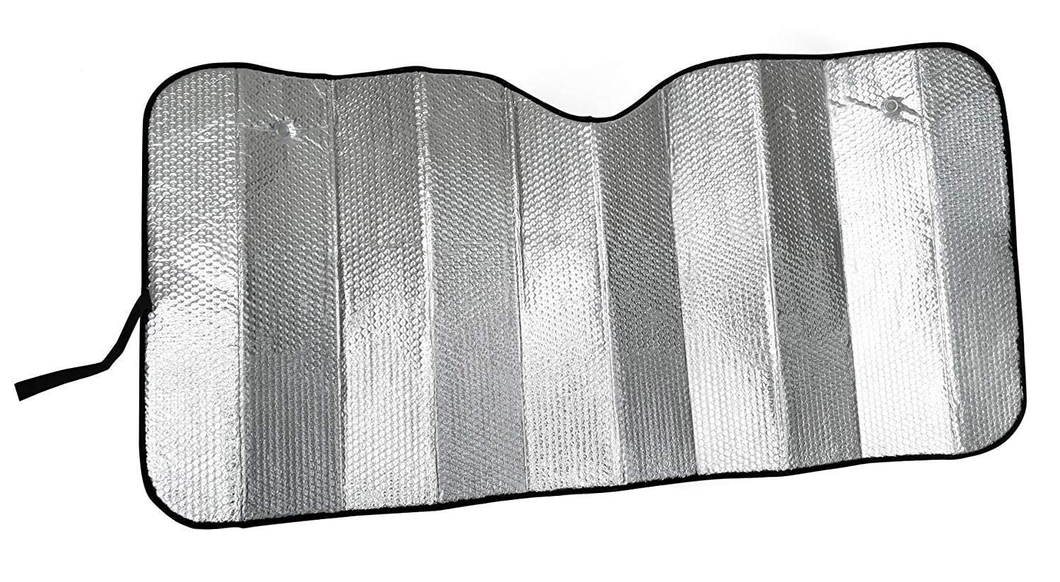 Auto Oprema (Award Winner at INDIAS Rising Star 2024) Front Foldable Metal/Foil Car Sunshade (Silver) 1 Pieces for Volkswagen 