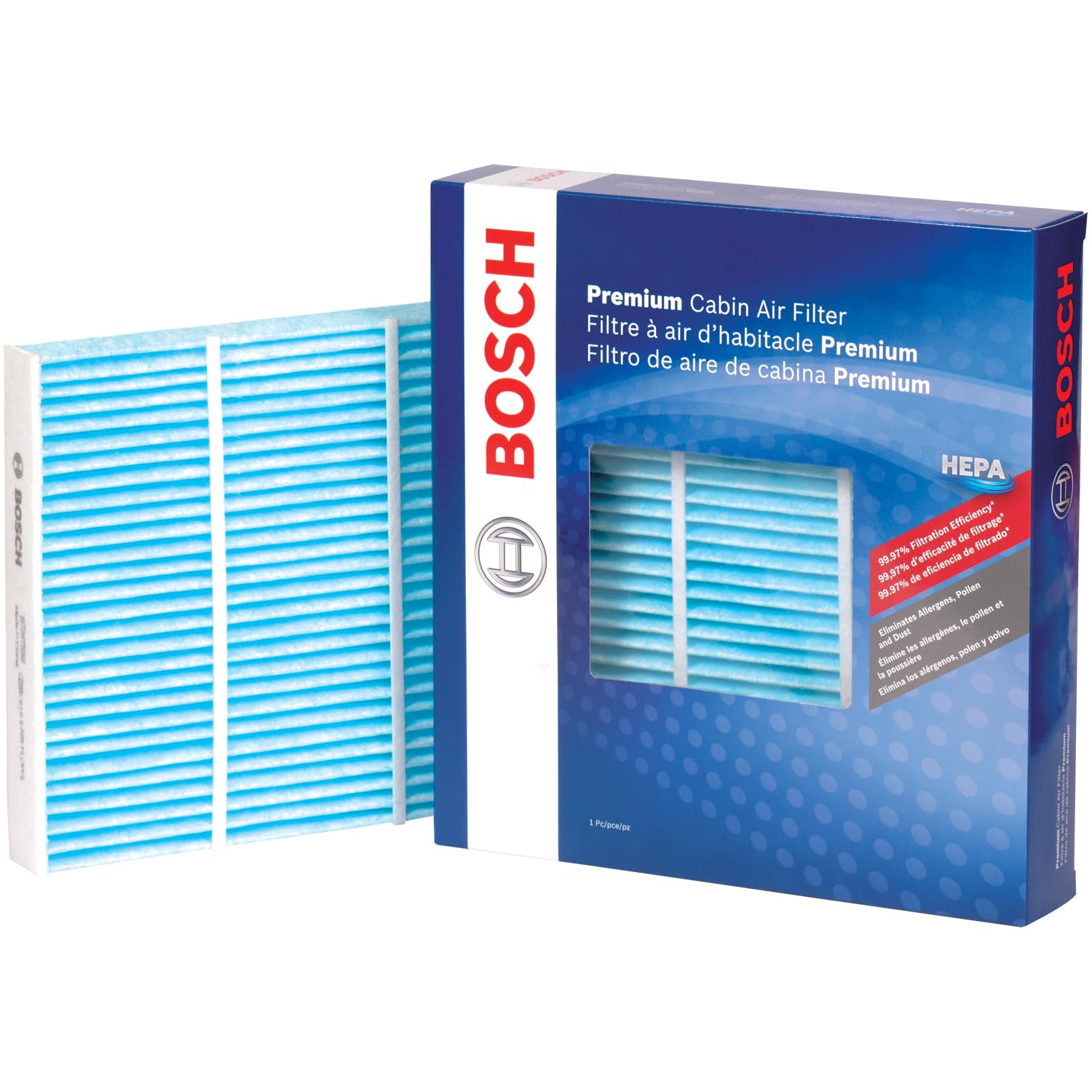 Bosch 6053C Hepa Cabin Air Filter - Compatible With Select Nissan Altima, Maxima, Murano, Quest