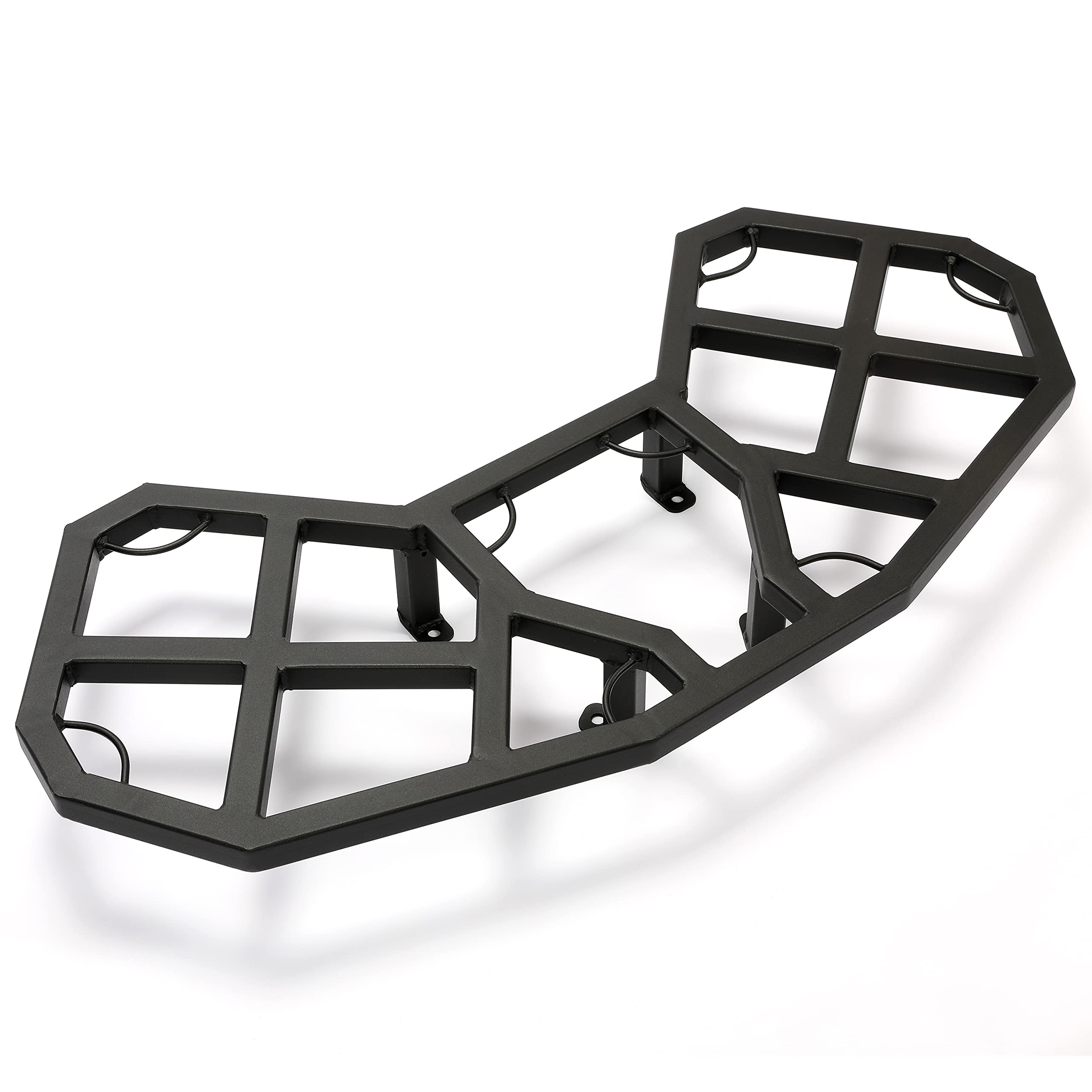 Kojem Rear Rack for 2007-2023 Can-Am Renegade ATV, Black Alloy Steel, Model LYMM-095-Z2