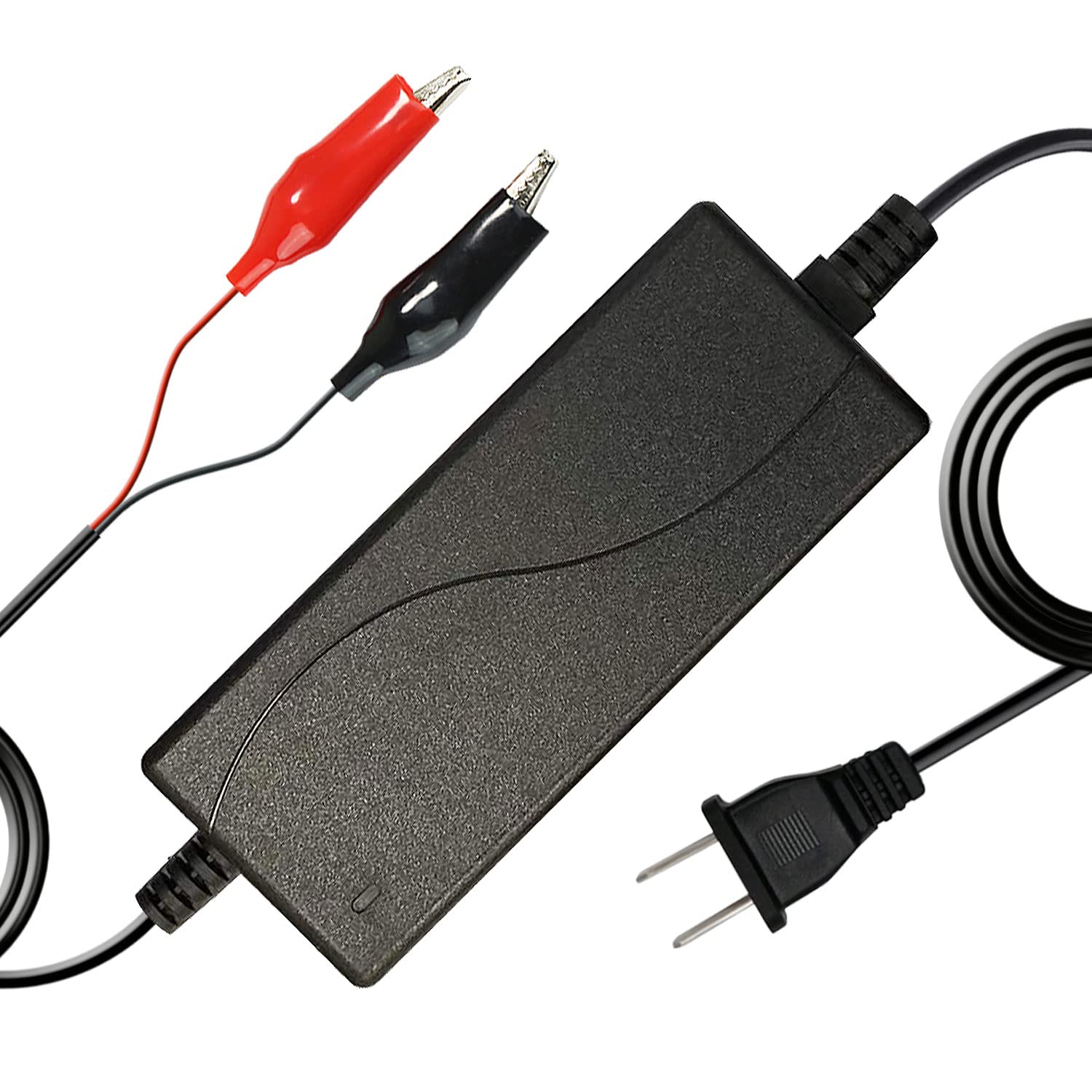 Expertpower 12V 2A Smart Charger For Lithium Lifepo4 Deep Cycle Rechargeable Batteries [Ul Listed]