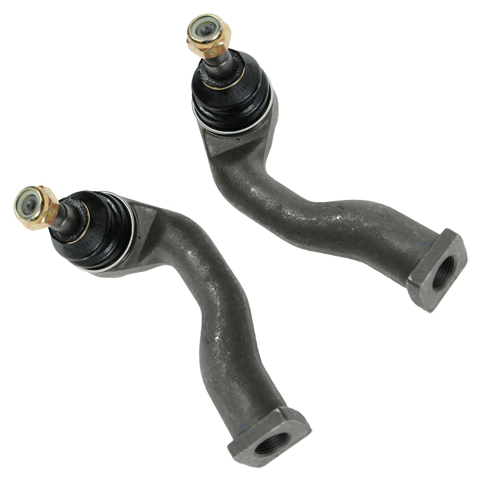 Trq Front Inner Tie Rod Set Compatible With 1995-2002 Kia Sportage