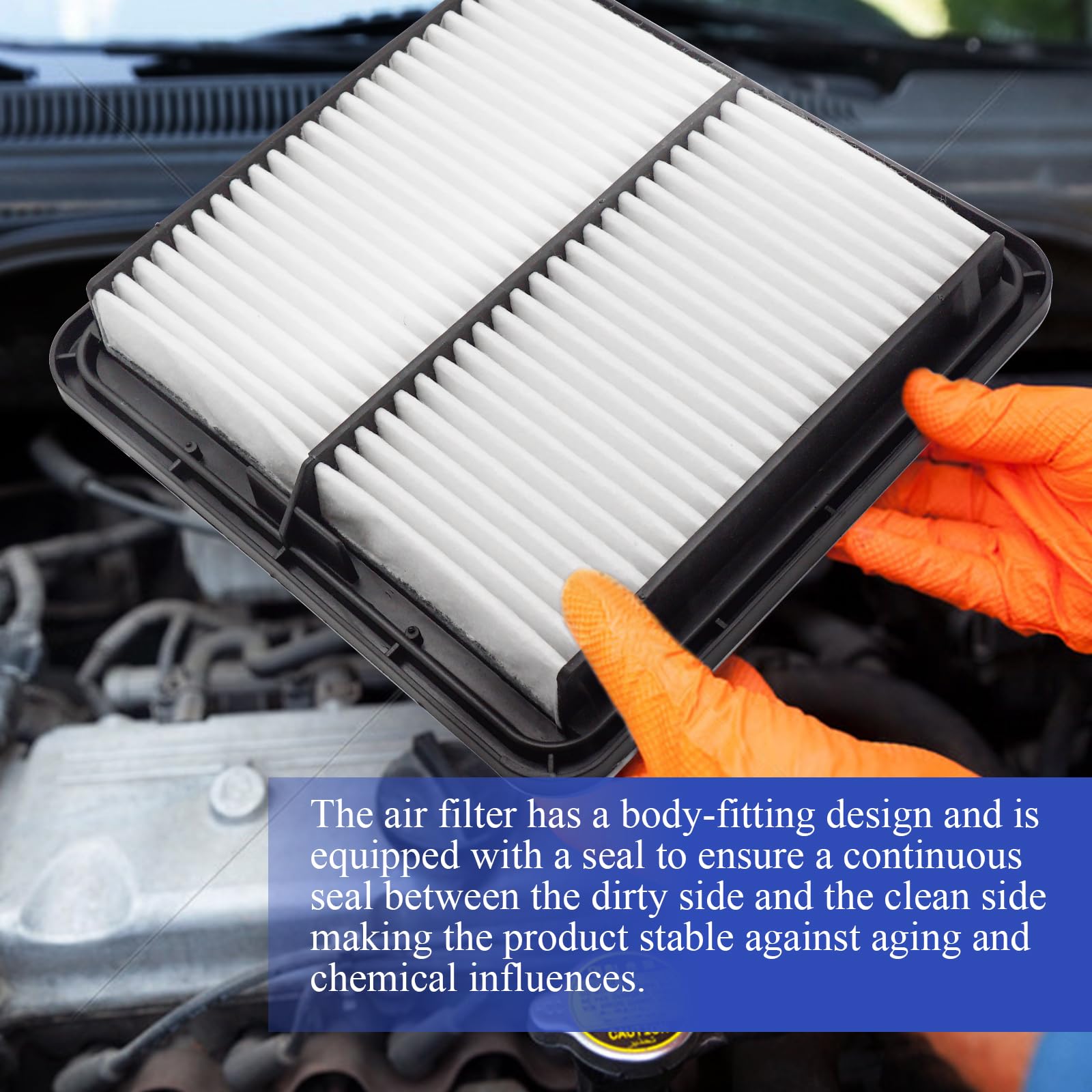 Ca9997 Engine Air Filter For Subaru 2008-2016 Impreza,2009-2018 Forester,2005-2019 Legacy,2005-2019 Outback,2005-2021 Wrx,2006-2
