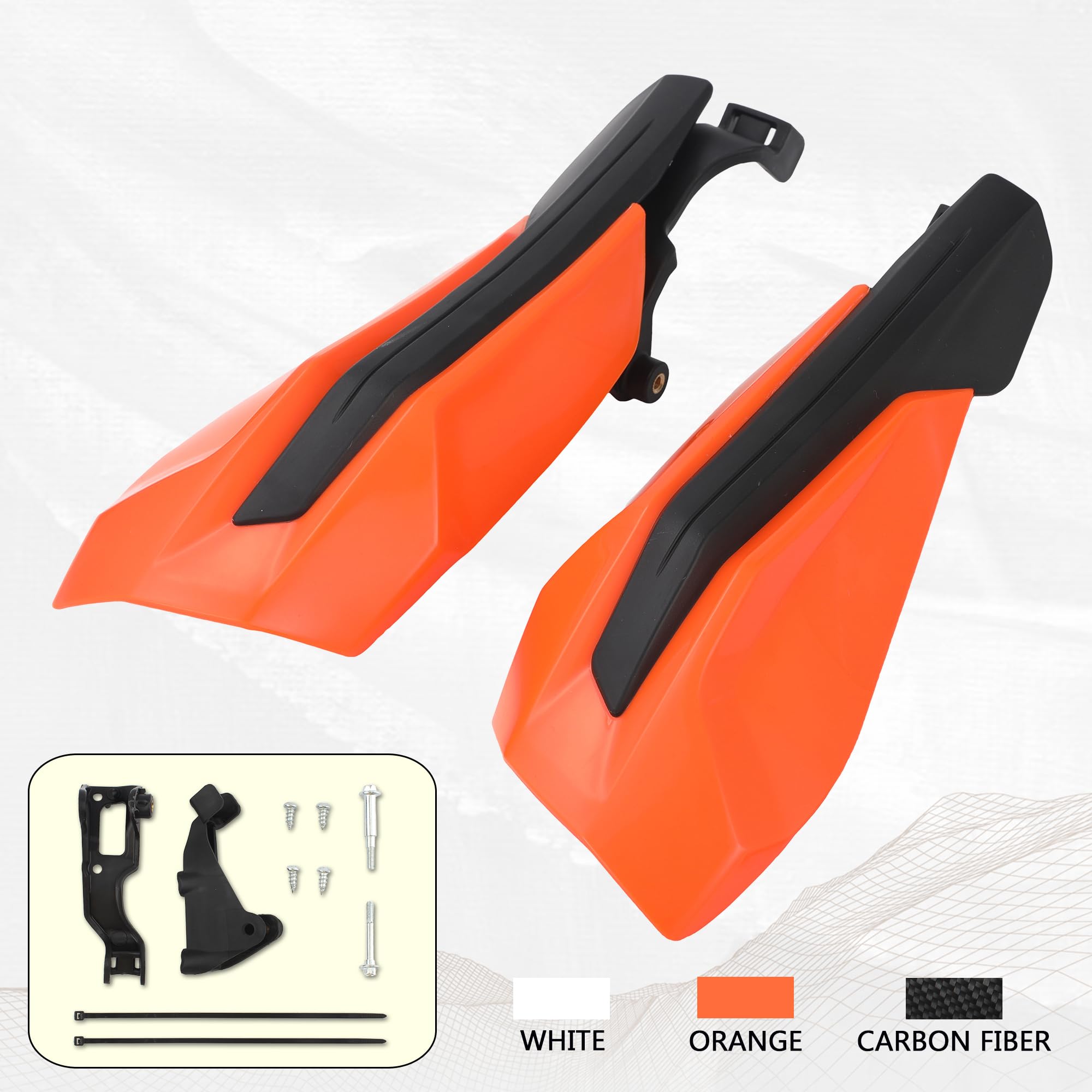 Powermotor Motorcycle Handguards,Dirt Bike Hand Guards Universal Atv Pit Bikes Handle Protector For 50 65 85 125 150 250 300 350