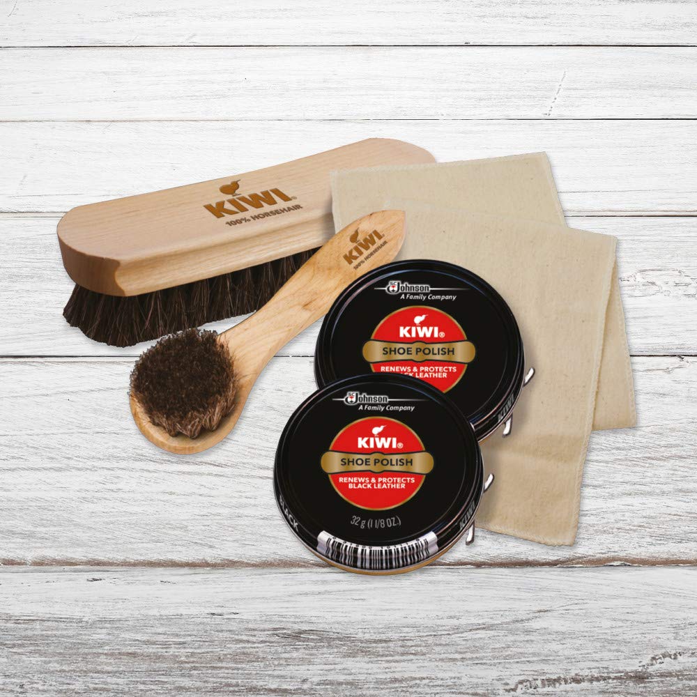 Kiwi Deluxe Shine Kit M-26 (Packaging May Vary)