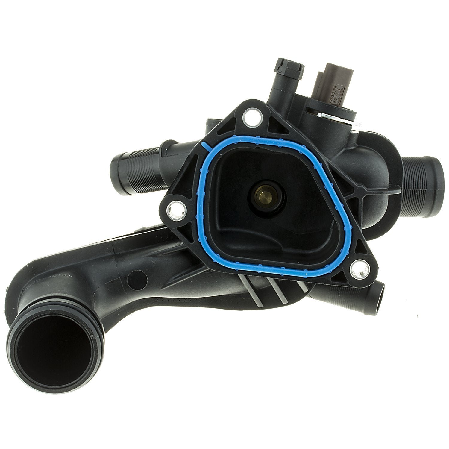 Motorad 678-221 Integrated Map Controlled Thermostat Housing, Black