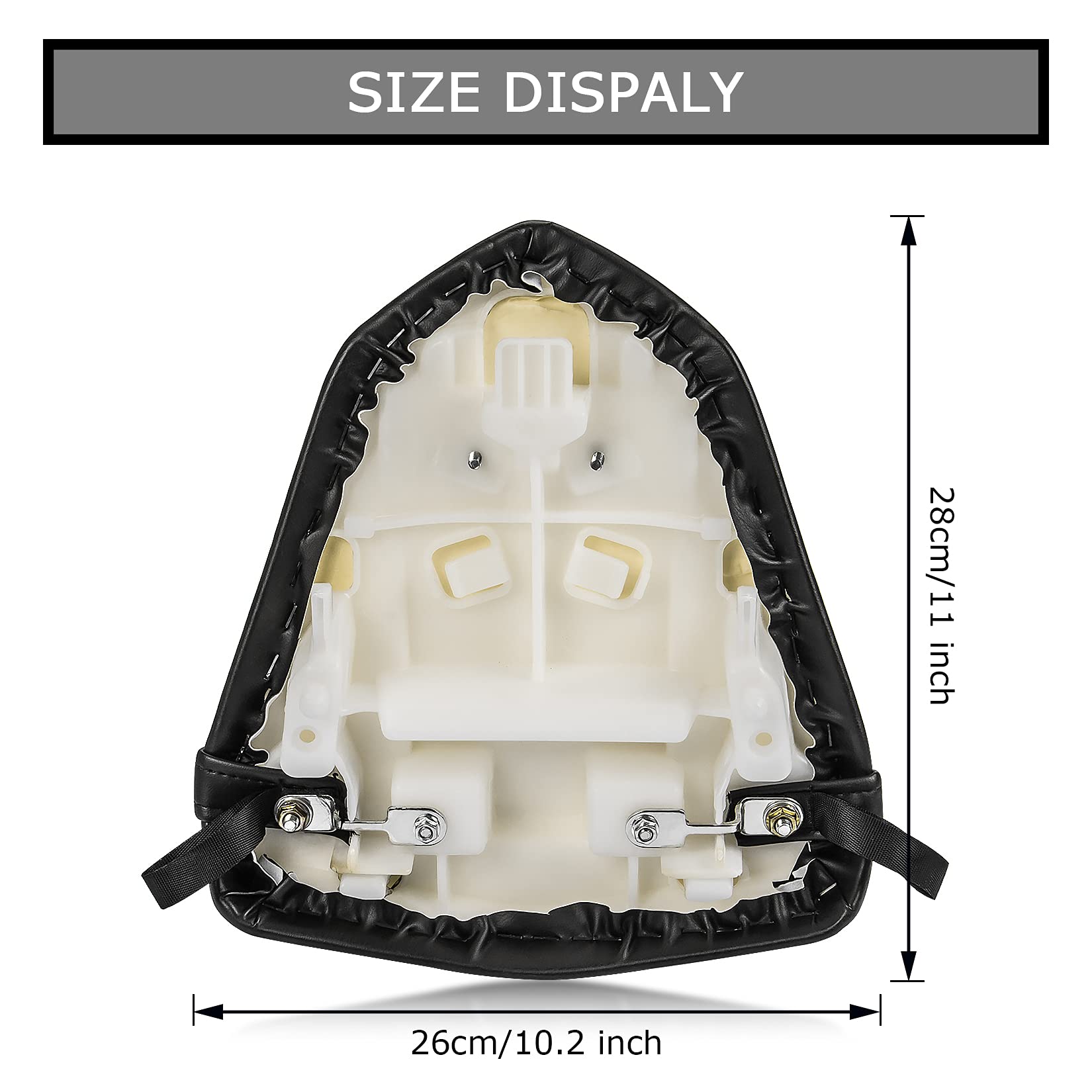 PLSER Rear Passenger Seat Pillion Cushion Seat for YZF R6 2006 2007