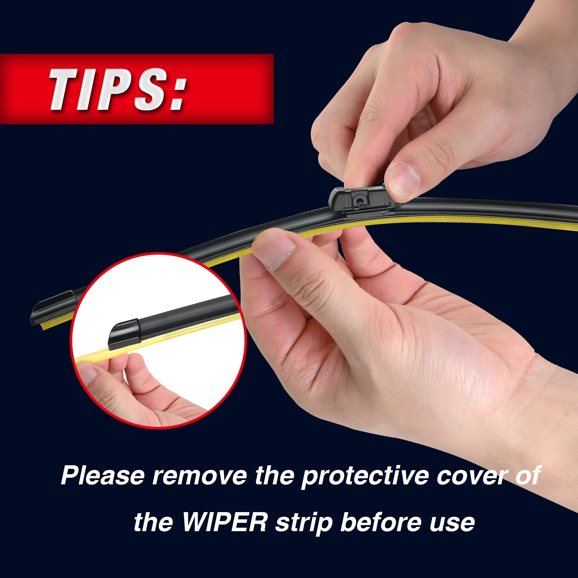 3 Wipers 22''/20''/10'' Front Windshield Wiper Blades With Rear Wiper Replacement For Jeep Renegade 2023 2022 2021 2020 2019 201
