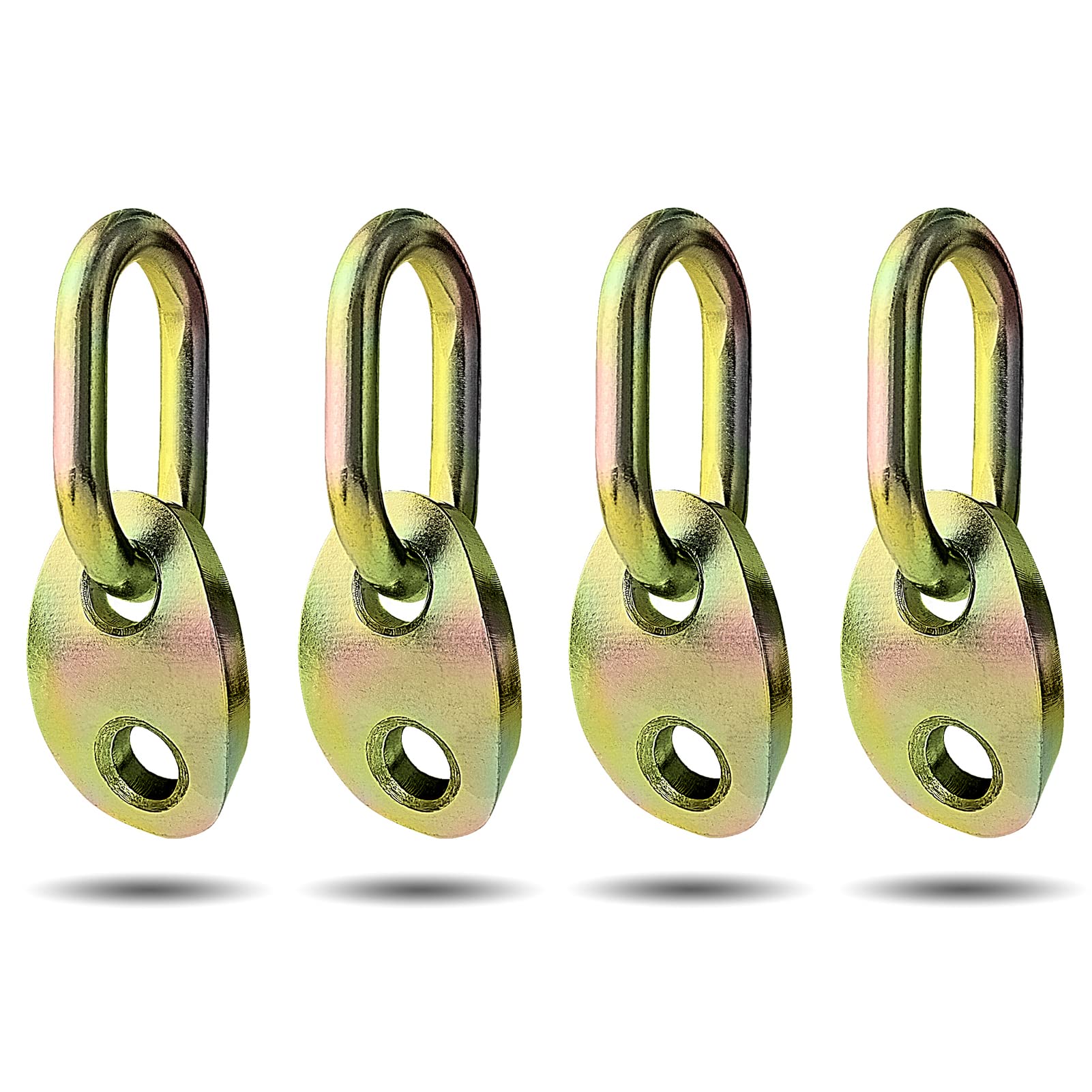 NOVINO 7100 Engine Lifting Bracket Set,5,500 lb Capacity Engine Lift Bracket Kit for Use with Load Levelers and Slings-4 Sets,Co