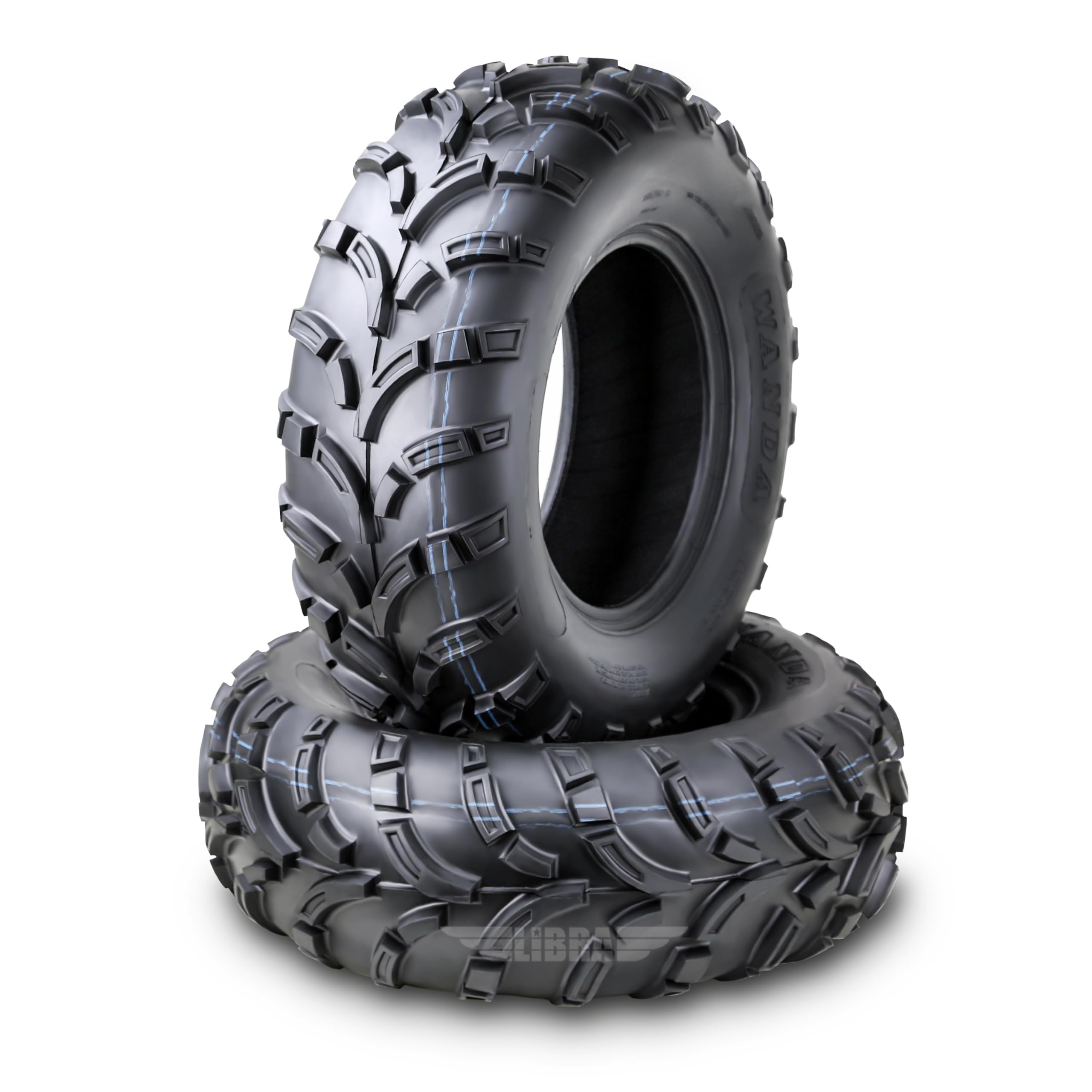 Wanda Utv Atv Tires 23X8-11 23X8X11 205/75-11 /6Pr Lit Mud P373 Set 2-10425