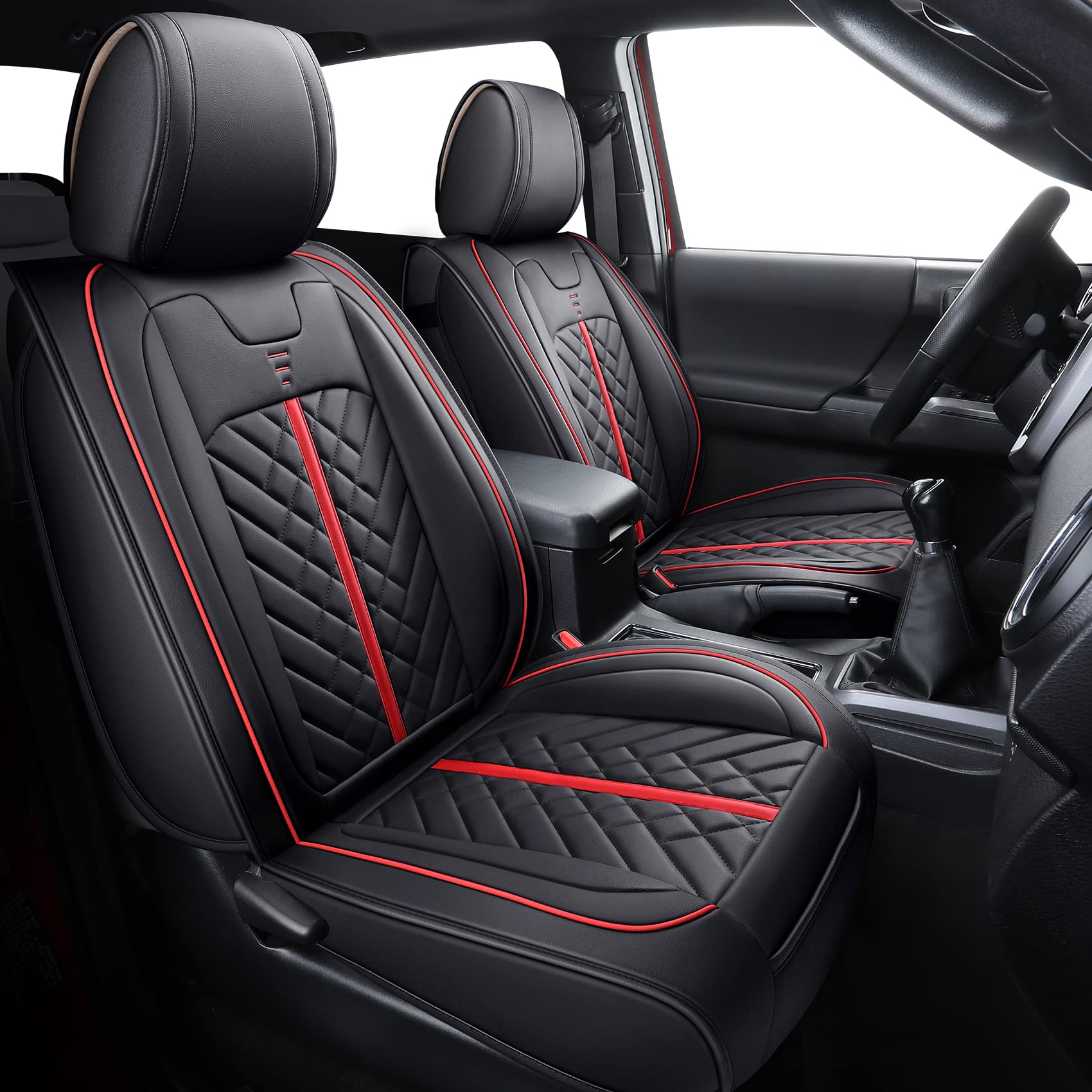 Tomatoman Toyota Tacoma Seat Covers 2005-2022 2023 2024 2025 Truck Access Crew Double Extended Cab TRD Sport Offroad Limited SR5