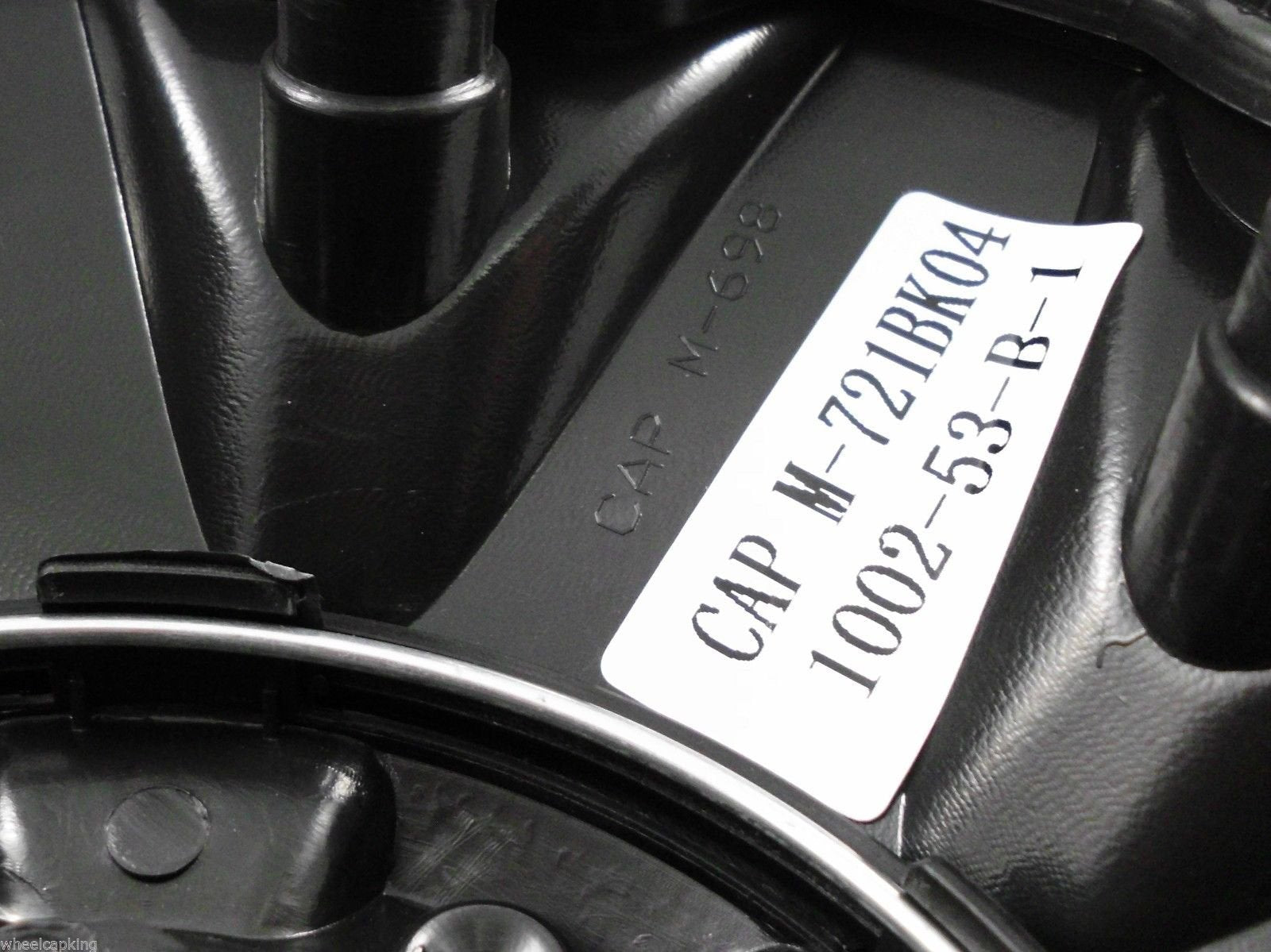 Fuel Offroad 1002-53B Cap M-447 Black 8 Lug Wheel Center Cap