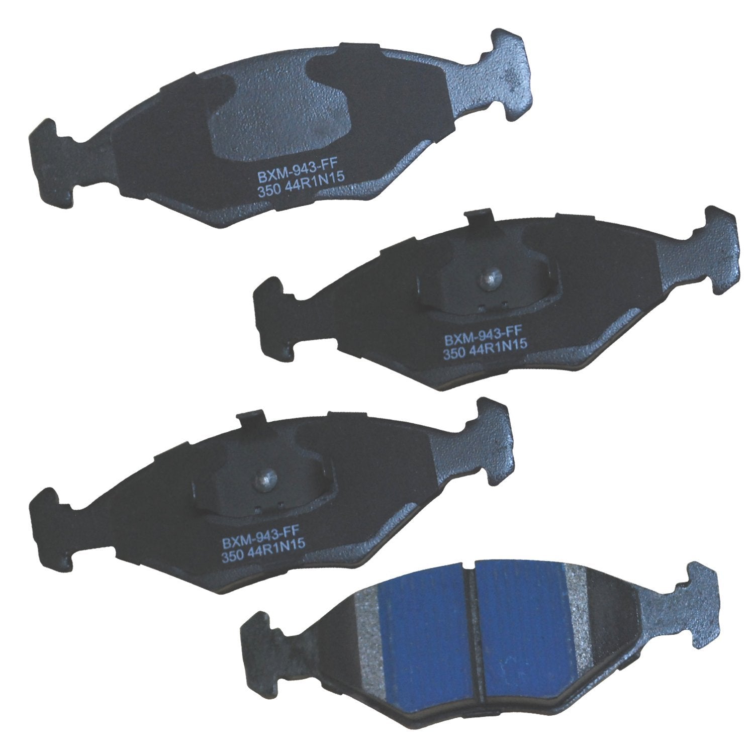 Bendix Premium Sbm350 Semi-Metallic Front Brake Pads For Ferrari 328 Gtb 1989-1985, Mitsubishi Montero Sport 2008-2005, Volkswag