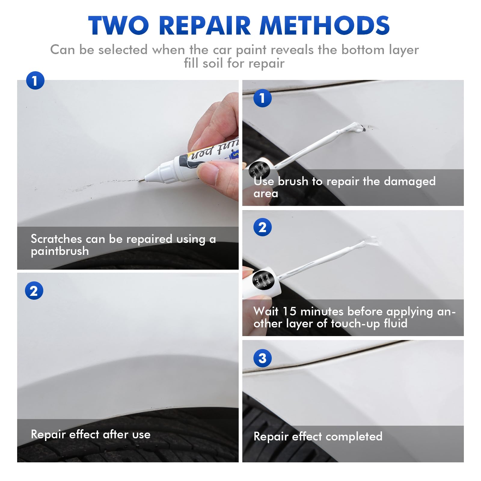 XTryfun G7C/WA130X Red Hot Touch Up Paint Compatible with Chevrolet, DIY Car Paint Scratch Repair, Automotive Paints, Quick & Ea