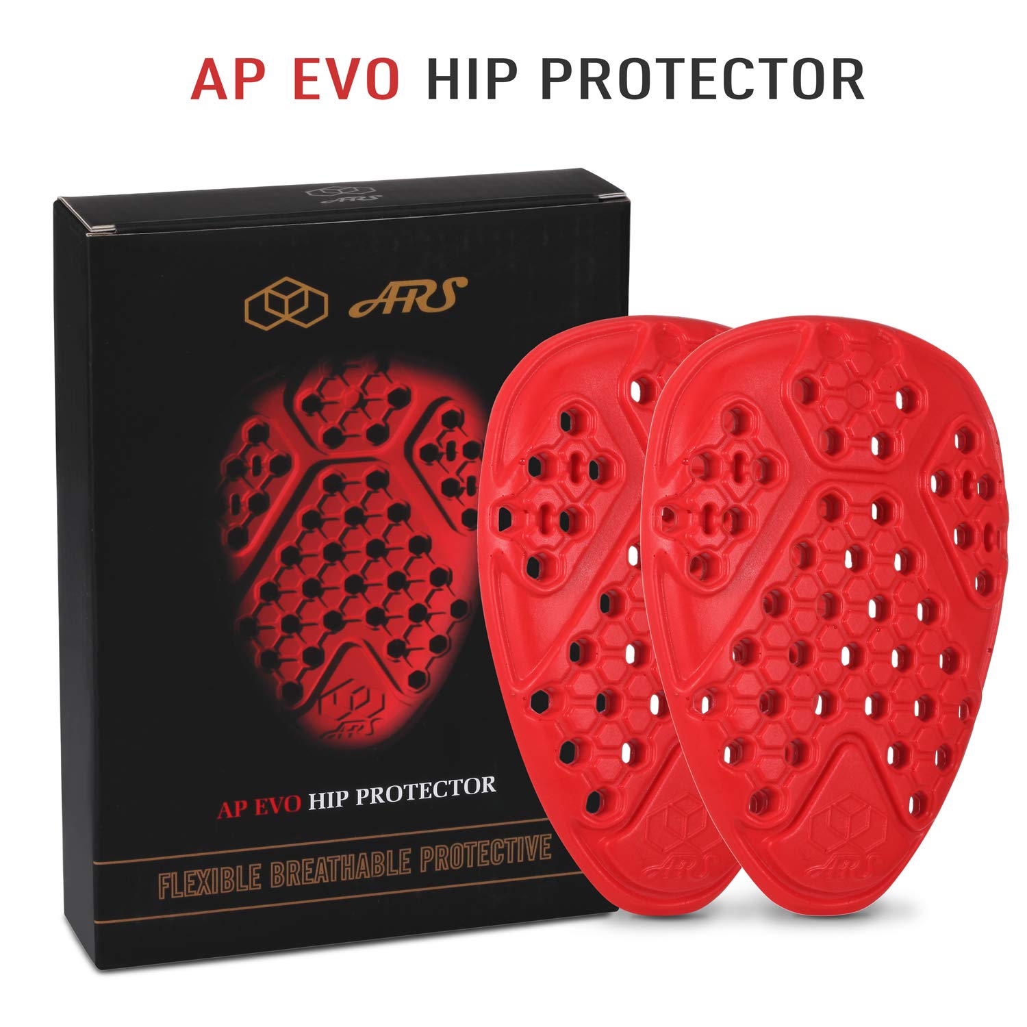 Surlim Hip Protector Ce Insert Armor Motorcycle Pants Replacement Pads Pair